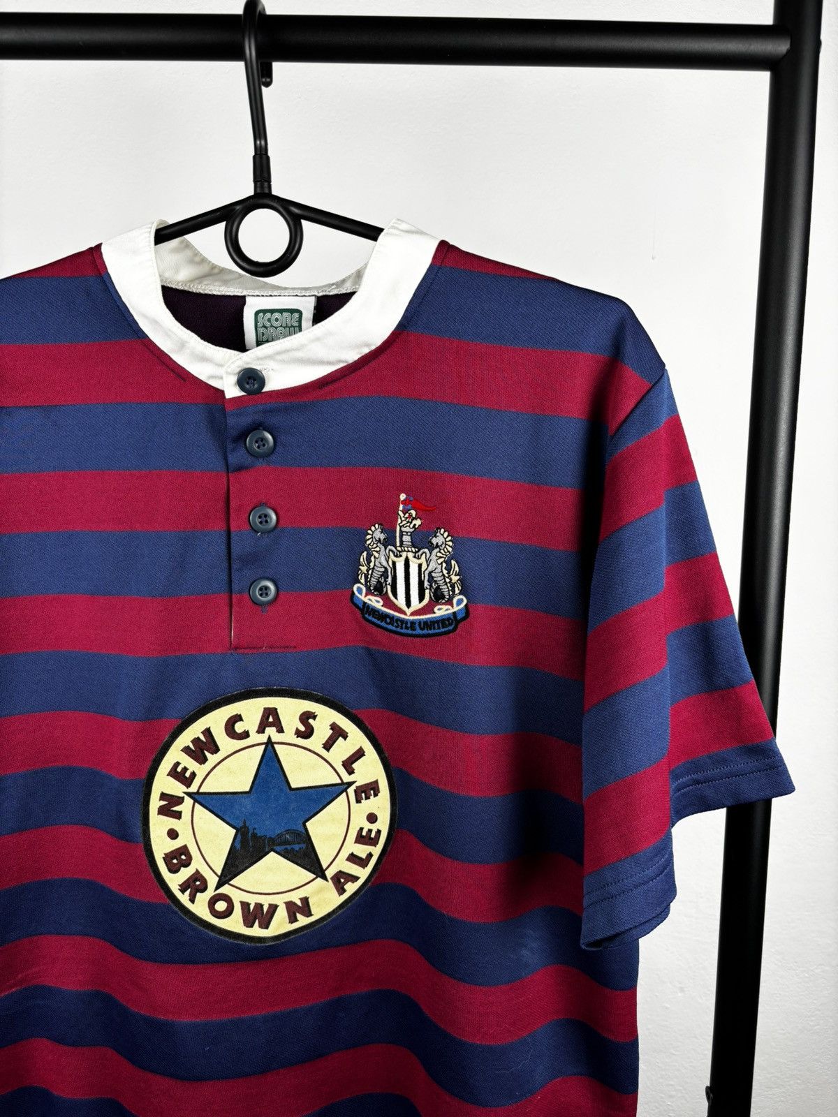 Other New Castle 1995-96 away football soccer jersey L Size US L / EU 52-54 / 3 - 2 Thumbnail
