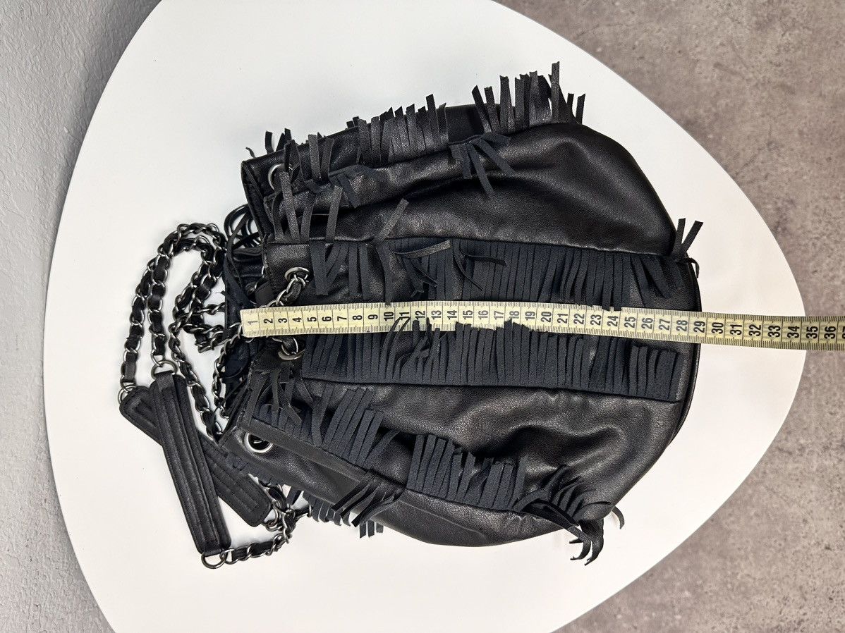 Vintage If Six Was Nine Bag Leather Avantgarde Y2K Margiela