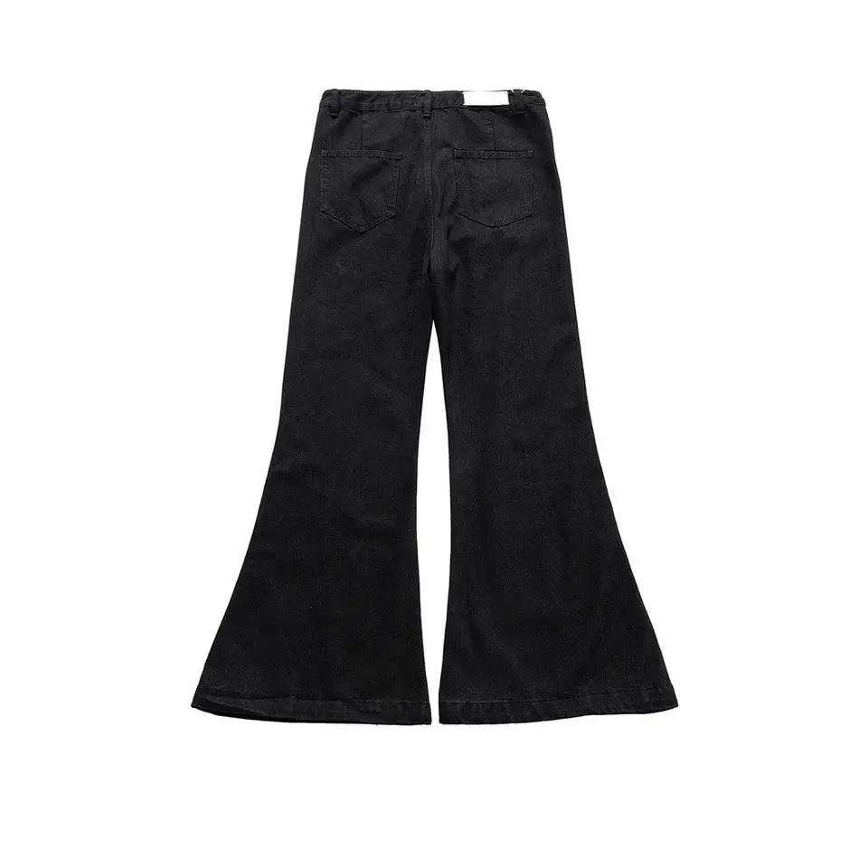 Japanese Brand × Vintage Vintage Y2K Jeans Wide Legs Flared Harajuku Style Baggy Size US 30 / EU 46 - 6 Thumbnail