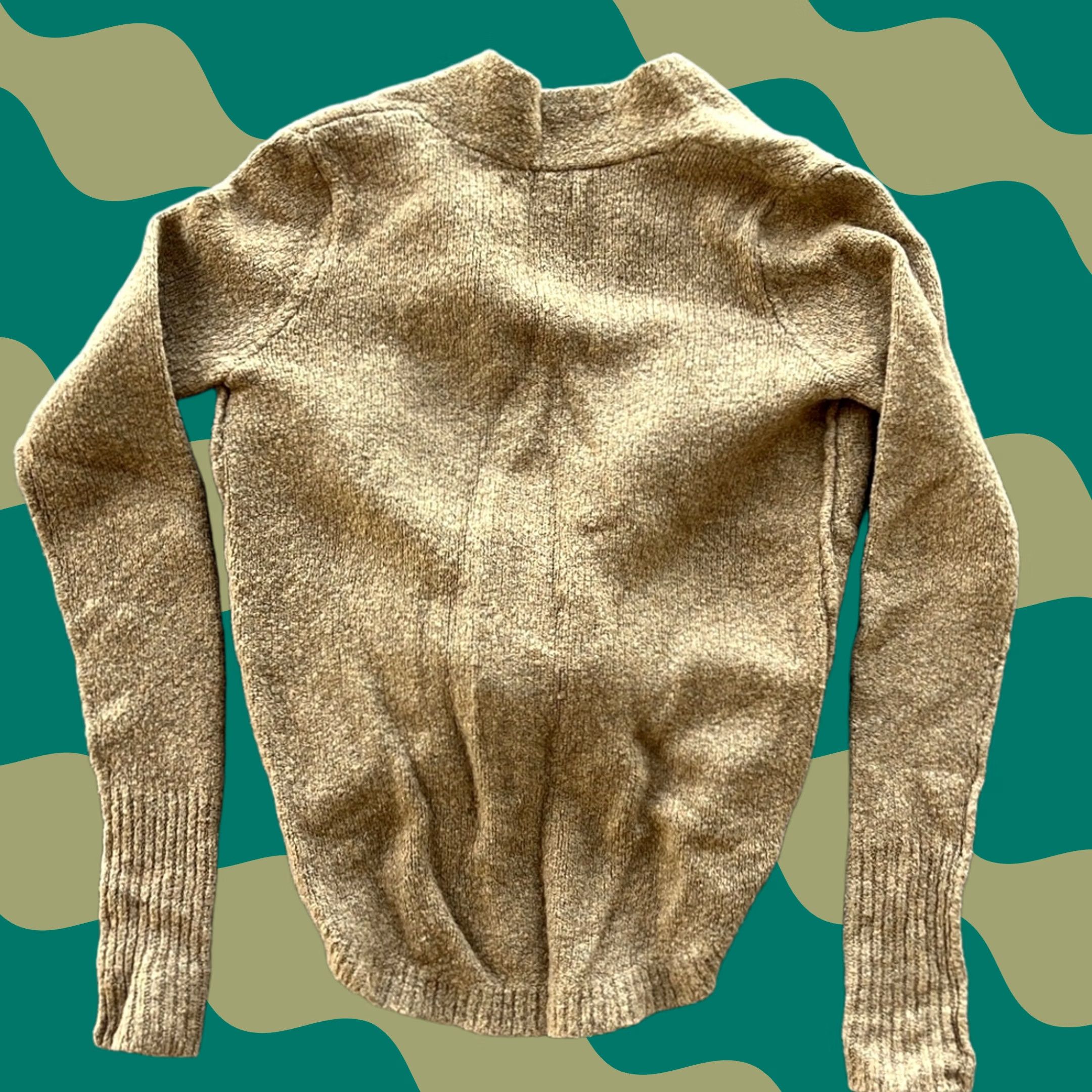 Abercrombie & Fitch VINTAGE Abercrombie & Fitch Twist Front Pullover Brown Sweater Women’s XS Size XS / US 0-2 / IT 36-38 - 1 Thumbnail