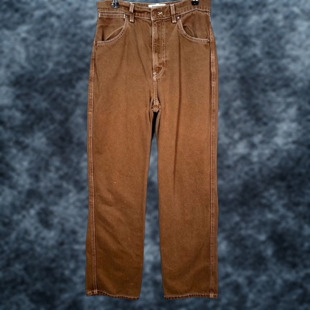 Reformation VINTAGE Reformation Cowboy Jeans 26 Womens High Rise Straight Brown Denim 5-Pocket Size 26" / US 2 / IT 38 - 1 Thumbnail