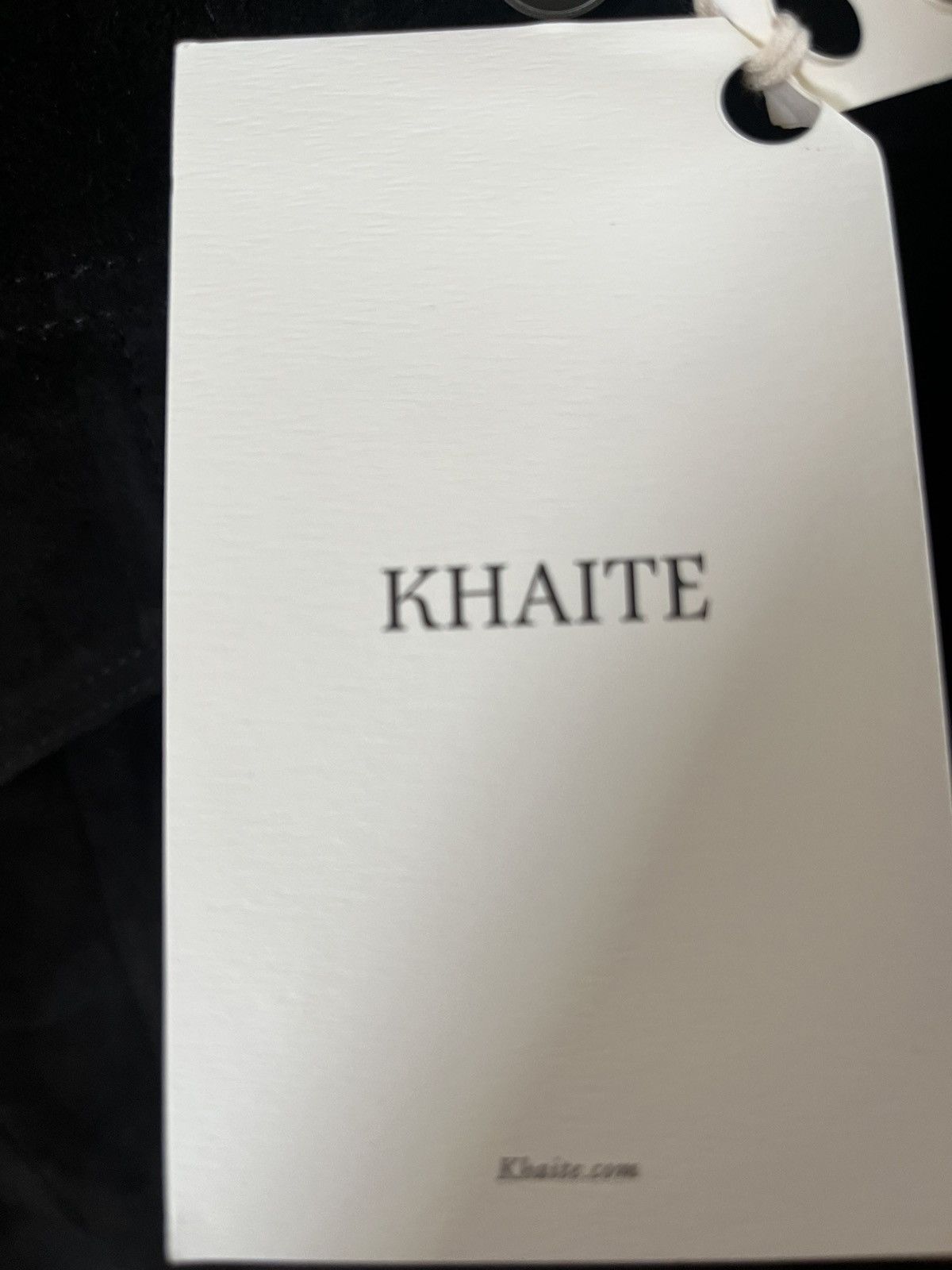 Other Khaite NWT black denim style suede jacket Size US S / EU 44-46 / 1 - 6 Thumbnail