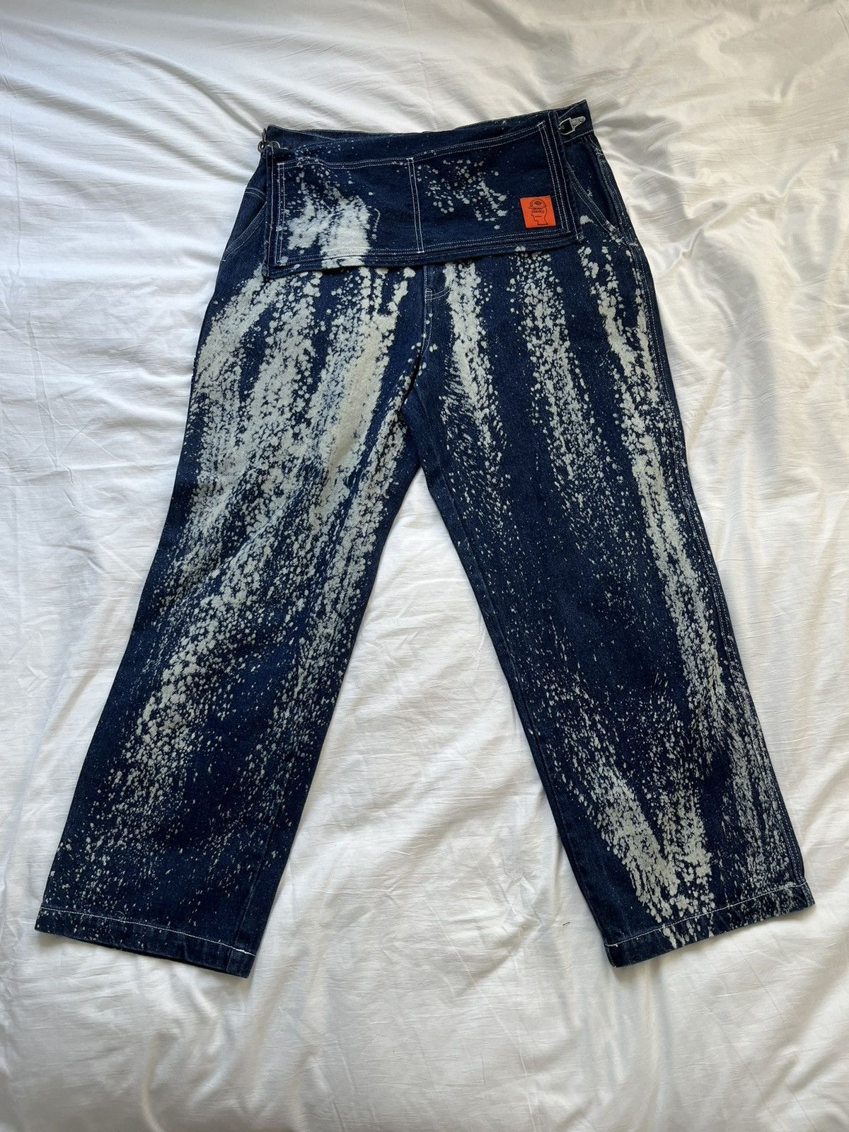 Brain Dead × Dickies Braindead bleached denim Size US 36 / EU 52 - 1 Thumbnail