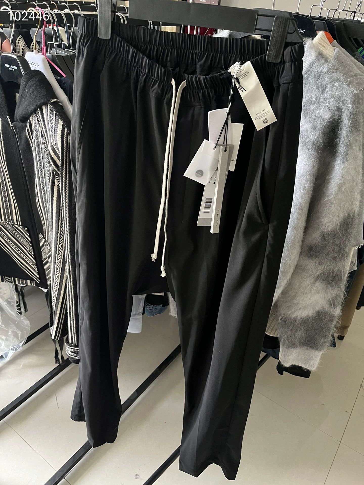Rick Owens Rick Owens Wool casual trousers Size US 32 / EU 48 - 1 Thumbnail