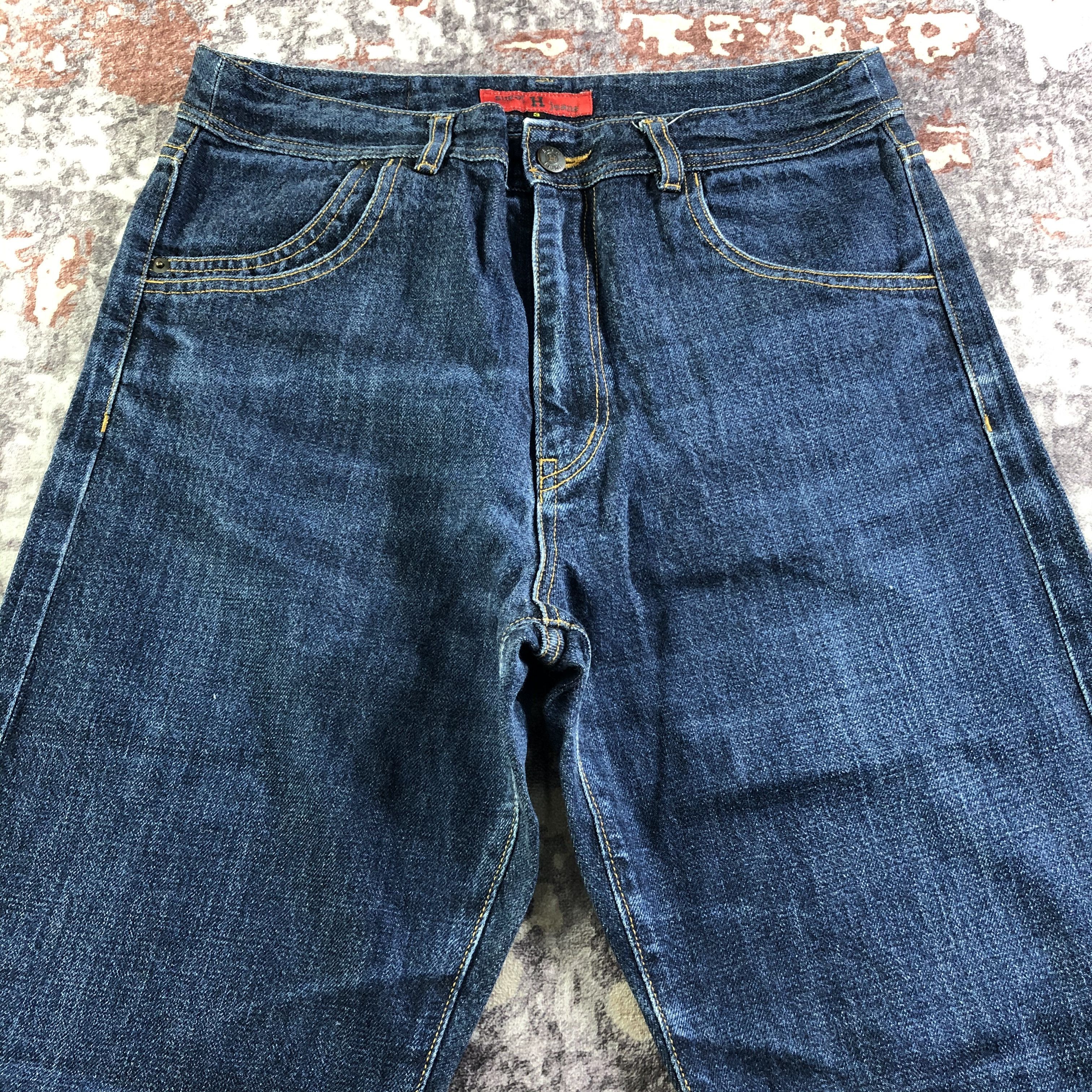 Japanese Brand Vintage Holonic Japan Redline Jeans-JM3561 Size US 32 / EU 48 - 3 Thumbnail