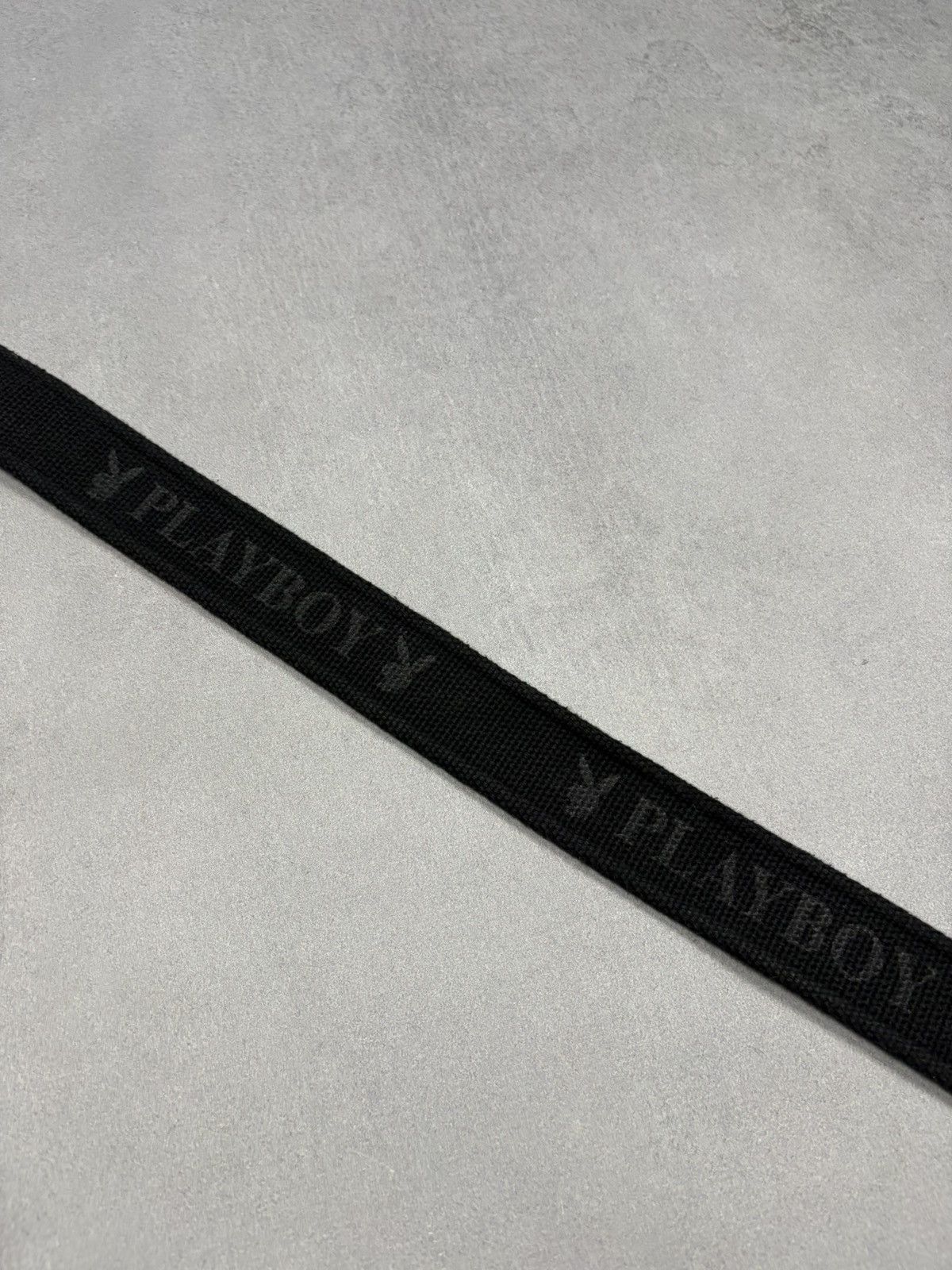 Playboy Vintage Playboy Logo Web Belt Canvas Monogram Y2K 2000s Size ONE SIZE - 7 Thumbnail