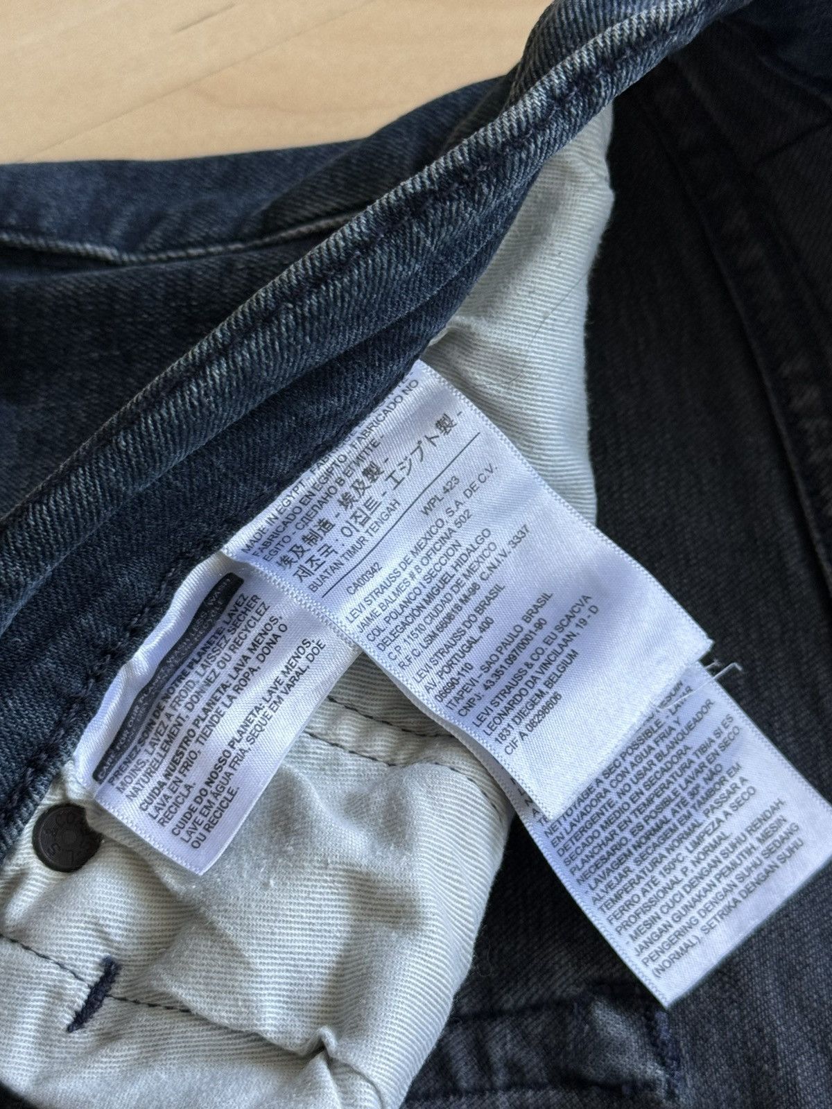 Levi's Levi Strauss co. Levis distressed damaged vintage denim y2k Size US 34 / EU 50 - 5 Thumbnail
