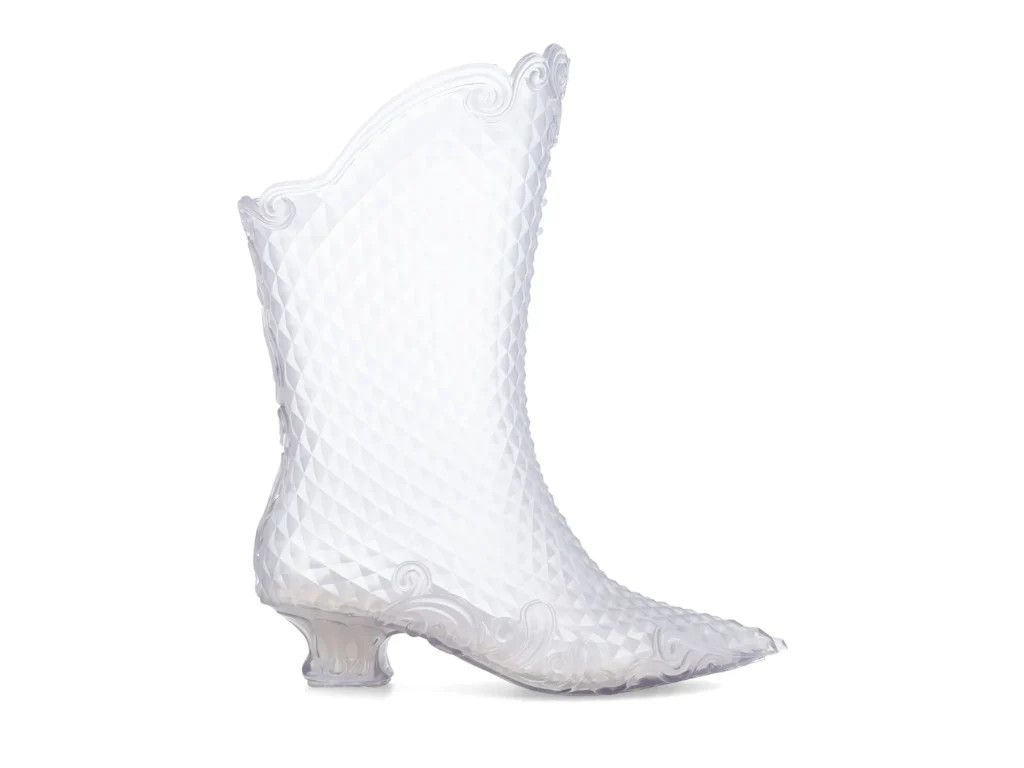 image of Yproject O1Mle0524 Melissa Court Boot In White, Women's (Size 9)