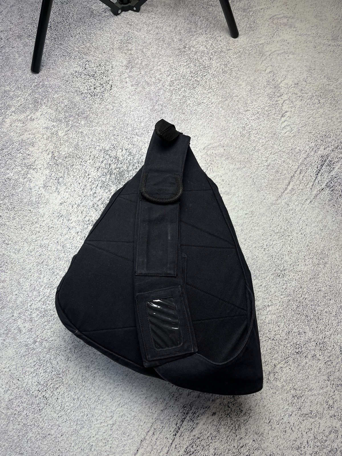 Other Vintage multi pocket Avantgarde black sling bag Y2K Size ONE SIZE - 10 Thumbnail