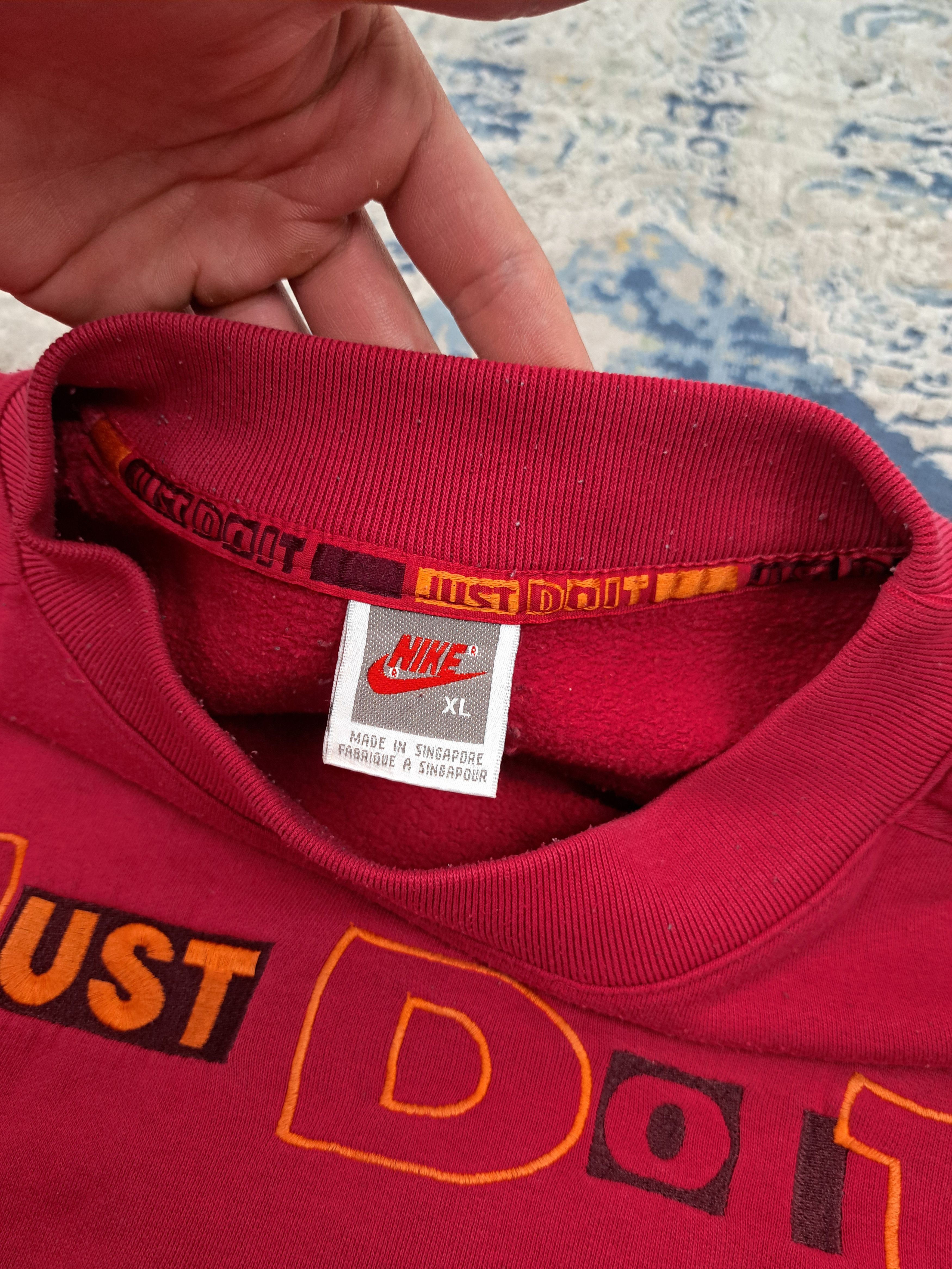 Nike Nike 80s Just Do It Crewneck Sweatshirt Boxy Baggy Fit Size US XL / EU 56 / 4 - 3 Thumbnail