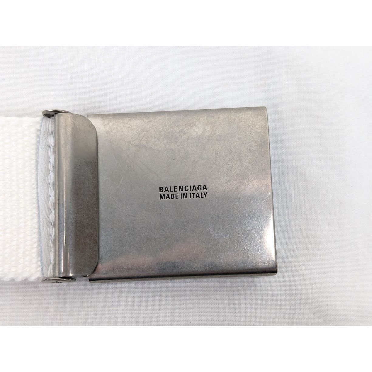 Balenciaga o1rshd1 Size: M / Skater Belt in White Size ONE SIZE - 8 Thumbnail