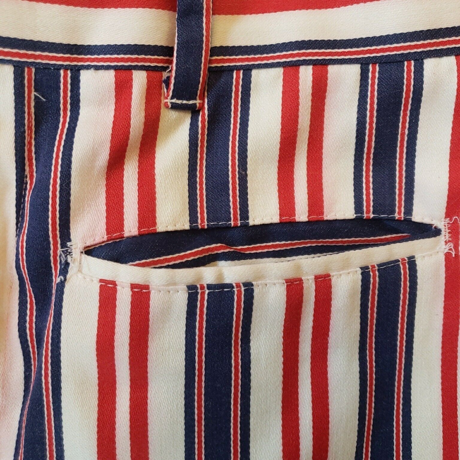 Vintage Master Prest Bell Bottom Pants 60s Wild Striped Trousers Wal Size US 30 / EU 46 - 8 Thumbnail