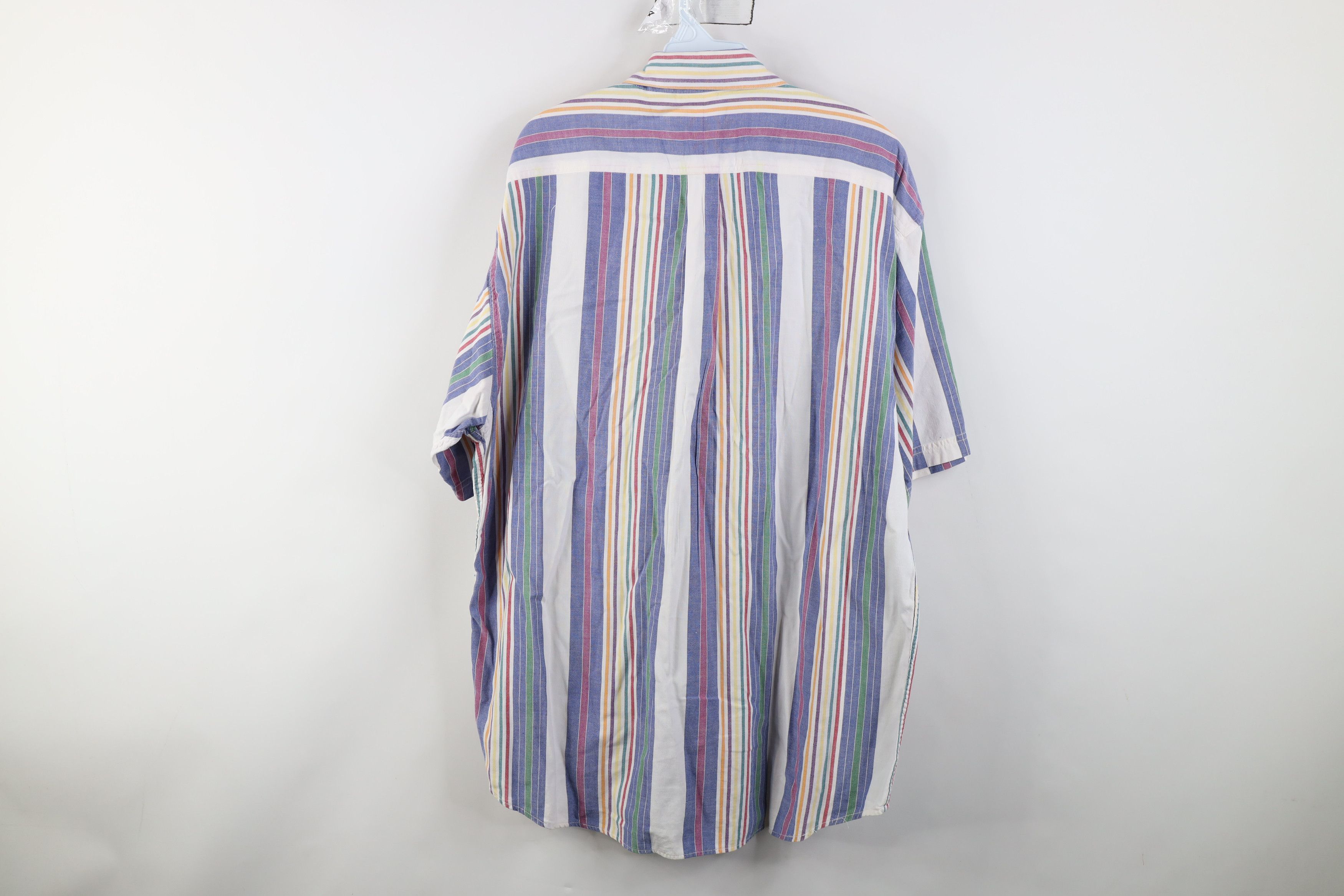 Vintage Vintage 90s Streetwear Short Sleeve Button Down Shirt Size US XL / EU 56 / 4 - 13 Thumbnail