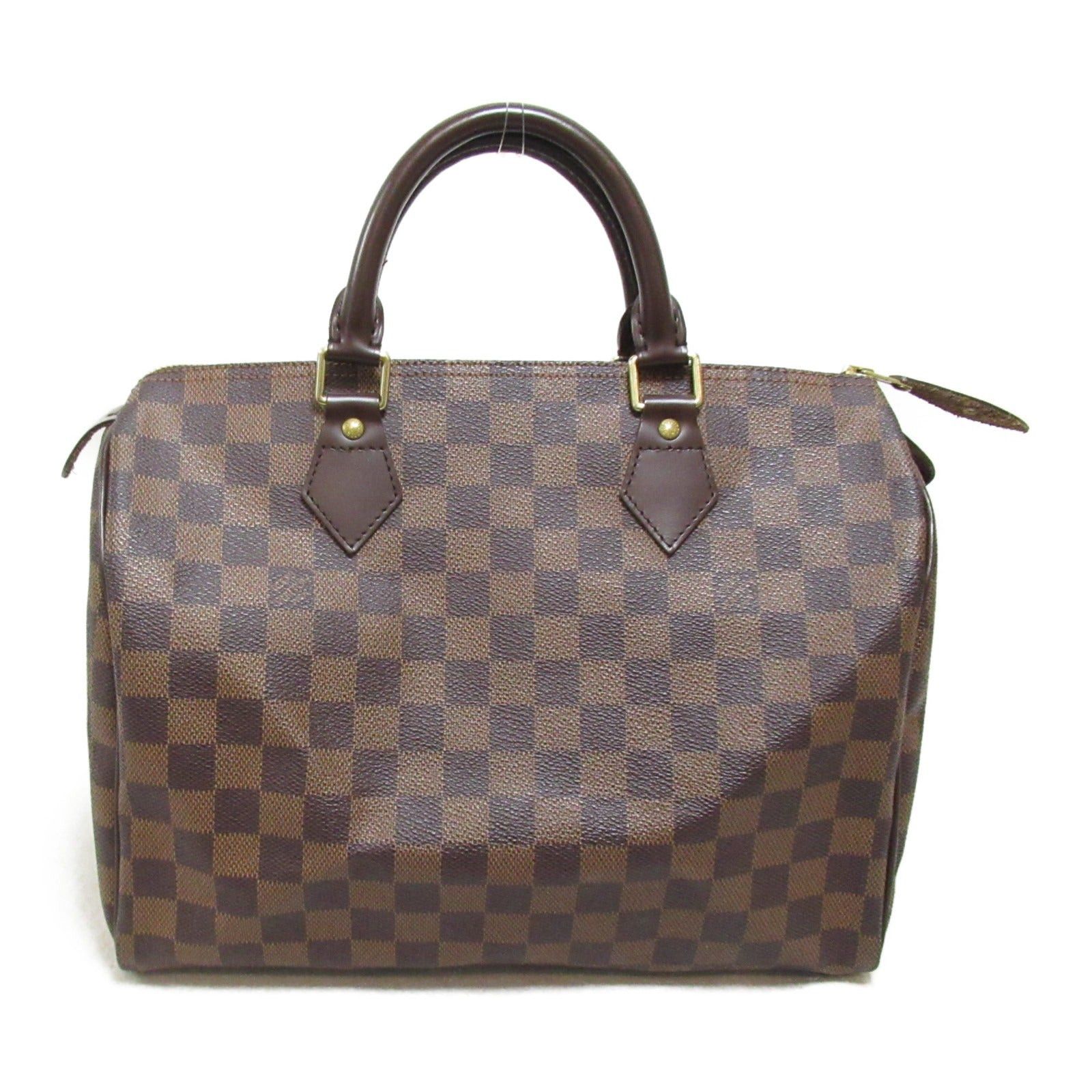 Louis Vuitton Louis Vuitton Speedy 30 Handbag Coated Canvas Damier Brown Ebene Size ONE SIZE - 1 Thumbnail