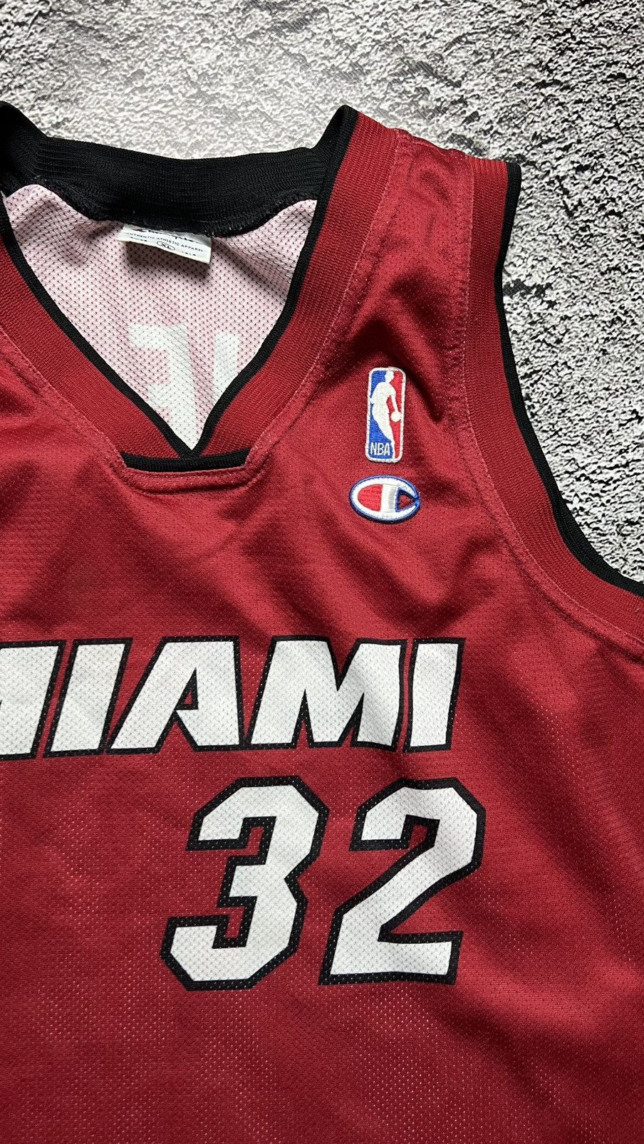 Champion Miami Heat NBA Shaquille O’neal champion jersey Size US XL / EU 56 / 4 - 5 Thumbnail