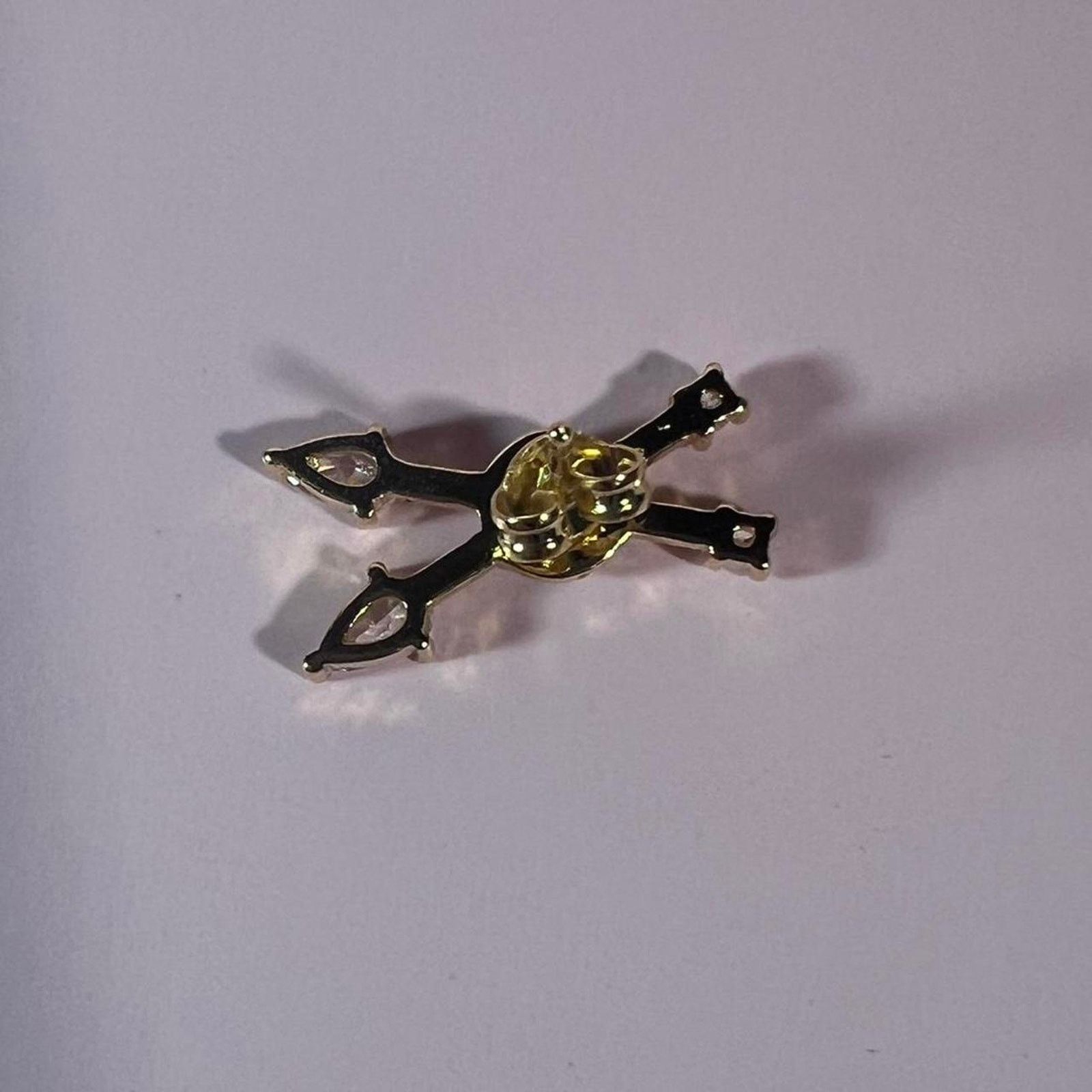 Jewelry Hespera gold arrowhead stud earrings Size ONE SIZE - 2 Thumbnail