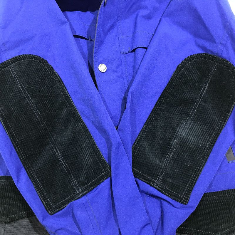Jacket Contrasting Mountain Parka Blue