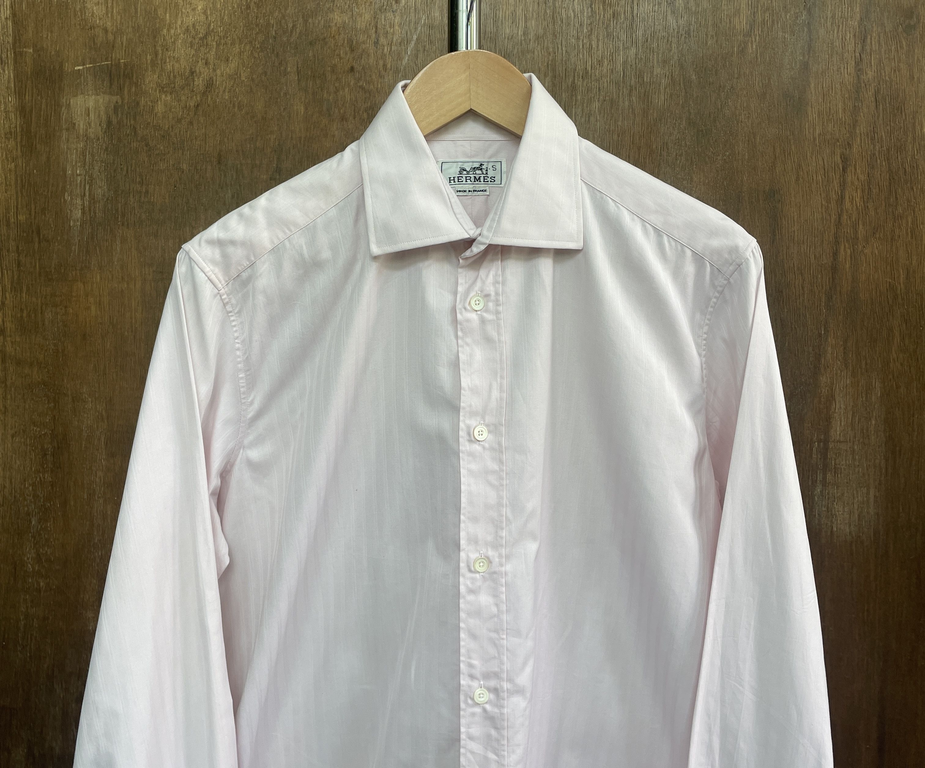 Hermes HERMES Classic Shirt Made in France Size US M / EU 48-50 / 2 - 2 Thumbnail