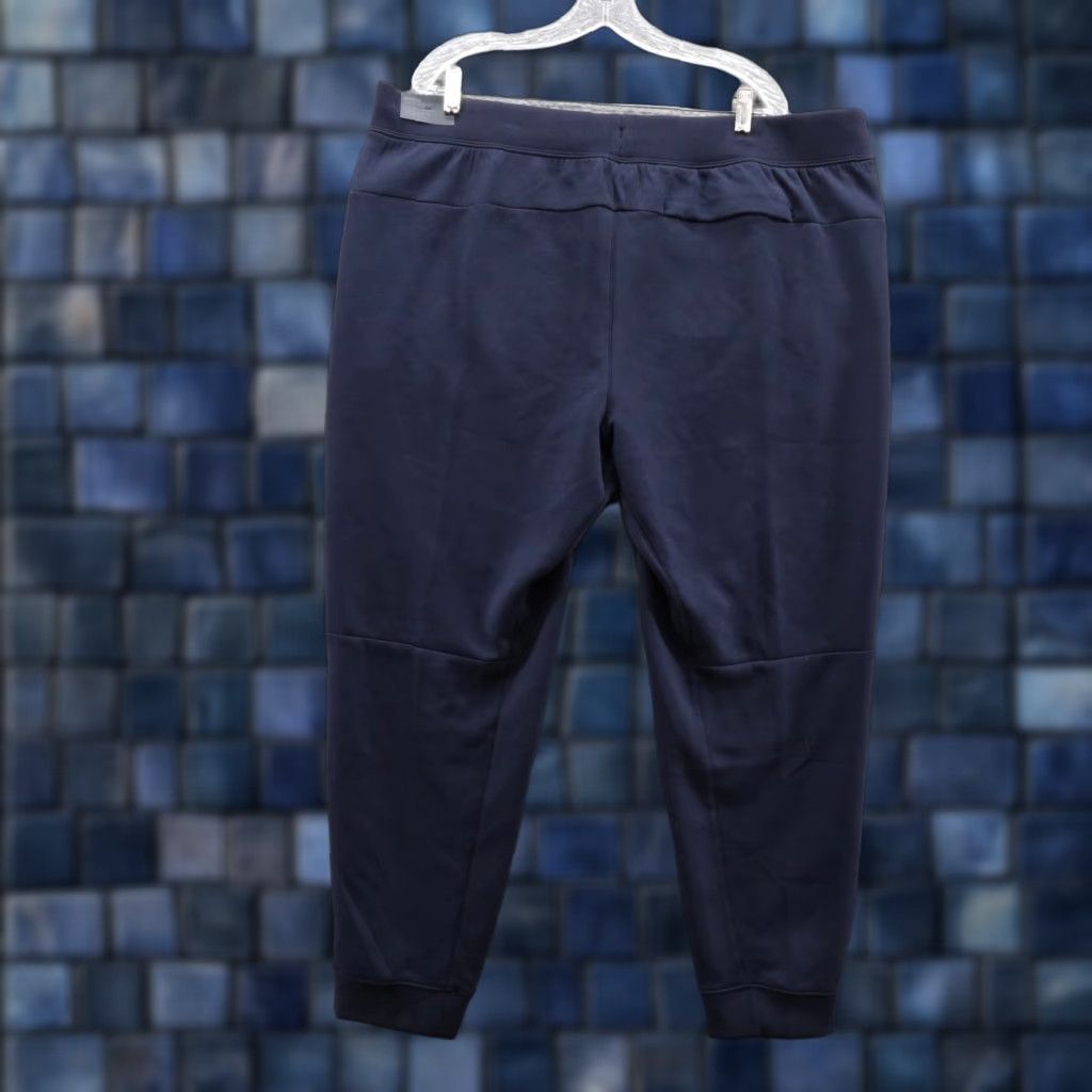 VRST Mens XXL Dark Navy Pinnacle Fleece Jogger Pants Moisture Wicking Zippered Pocket Athletic Pants