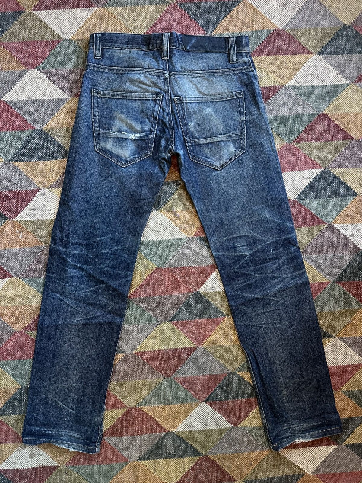 Billabong Vintage Billabong Raw/Selvedge Denim Size US 31 - 2 Thumbnail