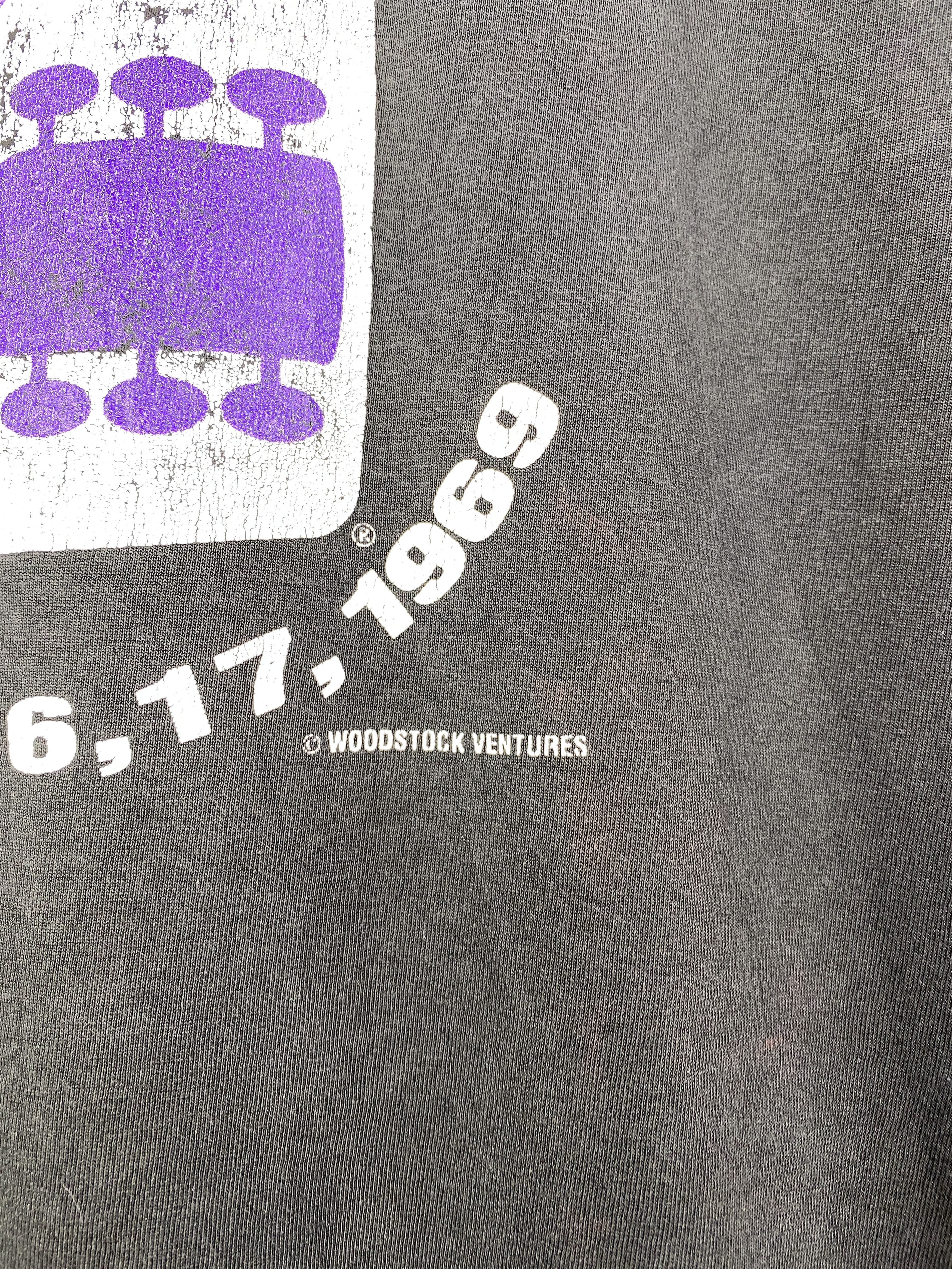 Giant Vintage 90s Woodstock Festival T Shirt TA0743 Size US XL / EU 56 / 4 - 9 Thumbnail