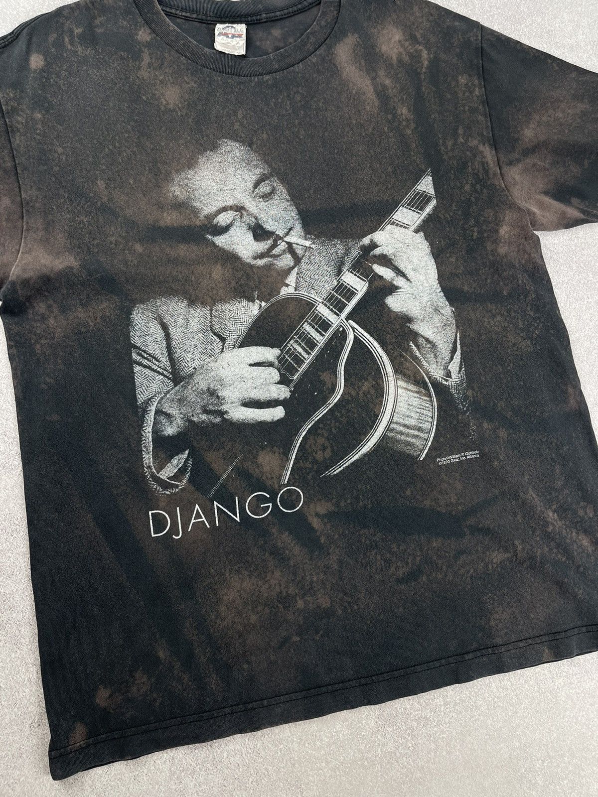Band Tees Vintage 90’s Django Reinhardt Jazz Custom T-Shirt Size US L / EU 52-54 / 3 - 2 Thumbnail
