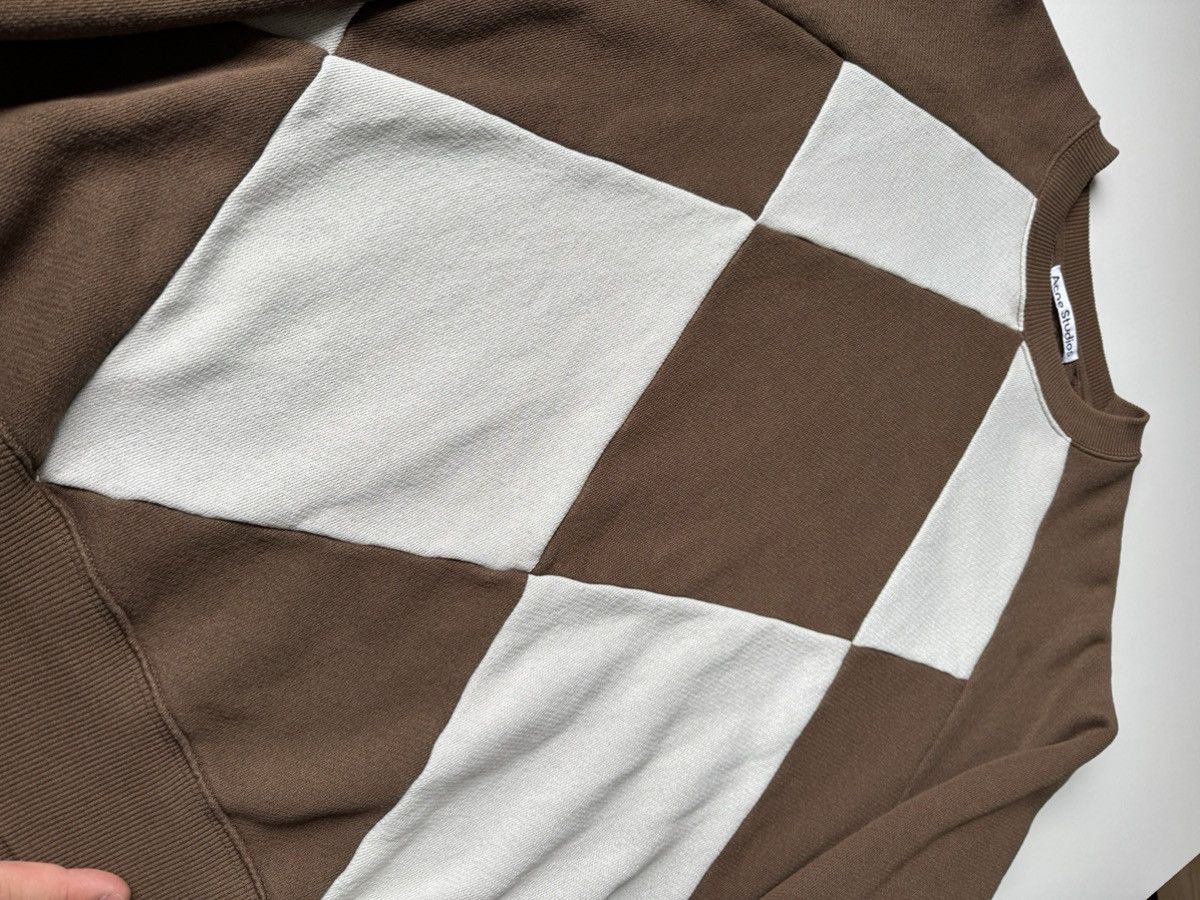 Acne Studios Acne Studios Argyle Sweatshirt Oversized Sweatshirt Size US M / EU 48-50 / 2 - 12 Thumbnail