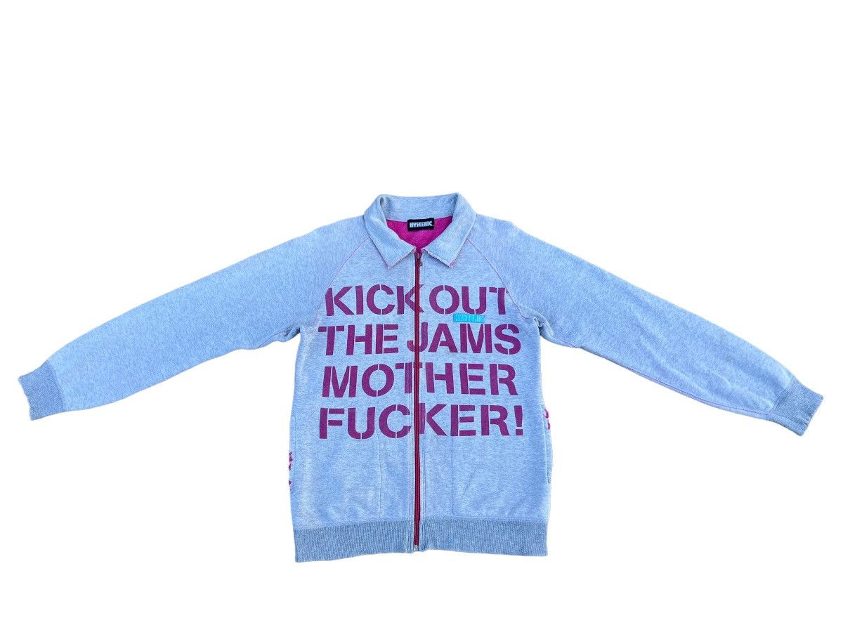 Hysteric Glamour VTG HG Knock Out The Jams Mother F*cker Distress Sweater Size US M / EU 48-50 / 2 - 1 Thumbnail