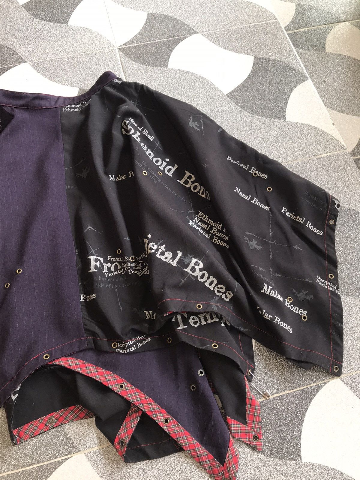 If Six Was Nine Y2K H.Jelly H.Naoto Mini Skirt Gothic Style Size 28" / US 6 / IT 42 - 5 Thumbnail