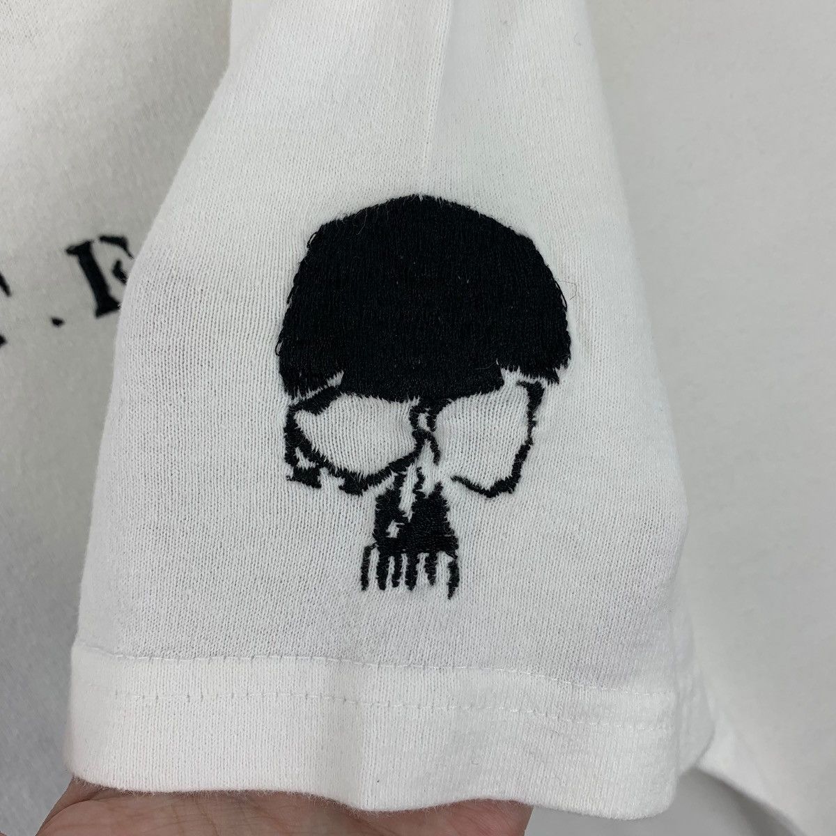 Vintage Vintage TFOA the crows big skull printed backhit tee Size US L / EU 52-54 / 3 - 10 Thumbnail