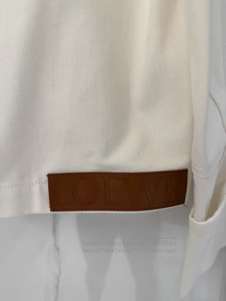 Loewe Loewe White denim jacket Size XXS / US 00 / IT 34 - 4 Thumbnail