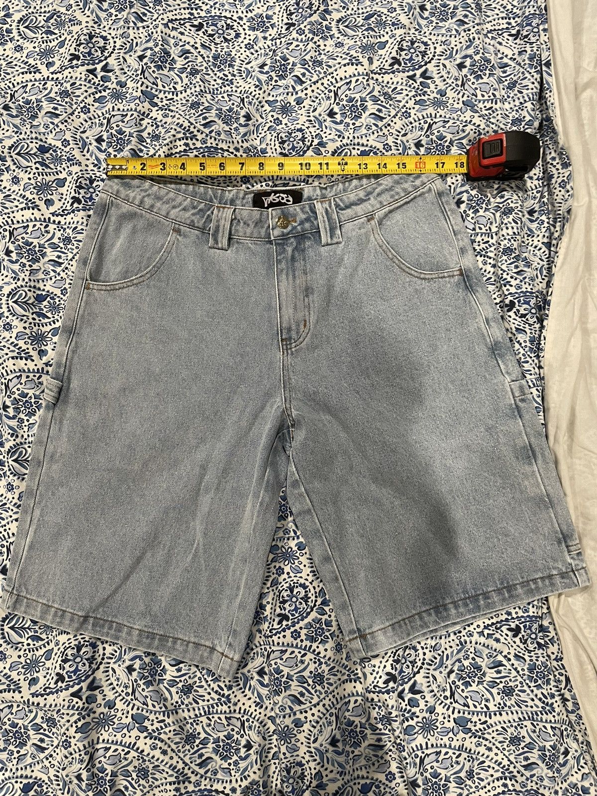 Other WearWojo Ice Blue Denim Jorts Size US 32 / EU 48 - 3 Thumbnail
