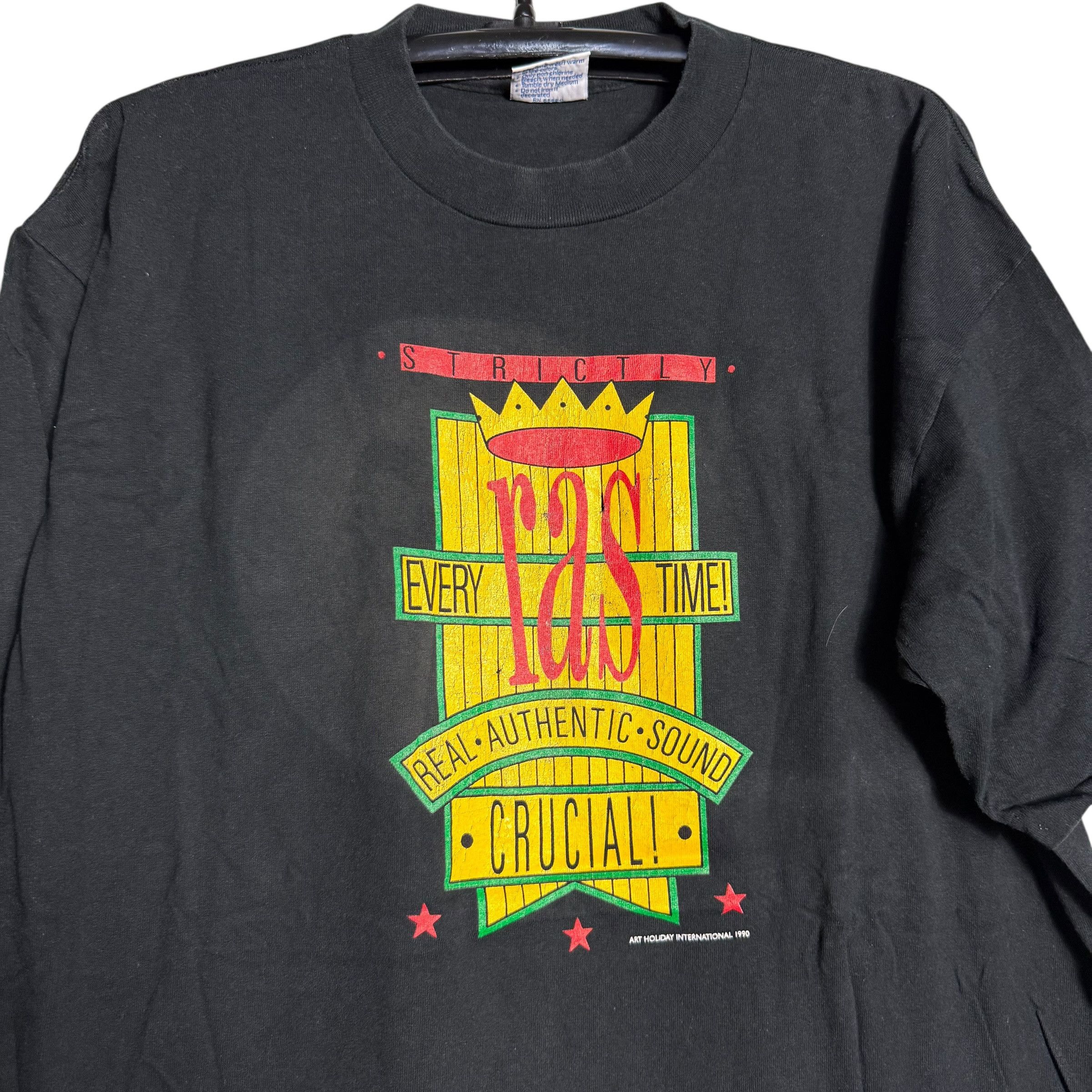 Vintage 🔥RARE🔥Vintage Real Authentic Sound T-shirt Single Stich Size US XL / EU 56 / 4 - 2 Thumbnail