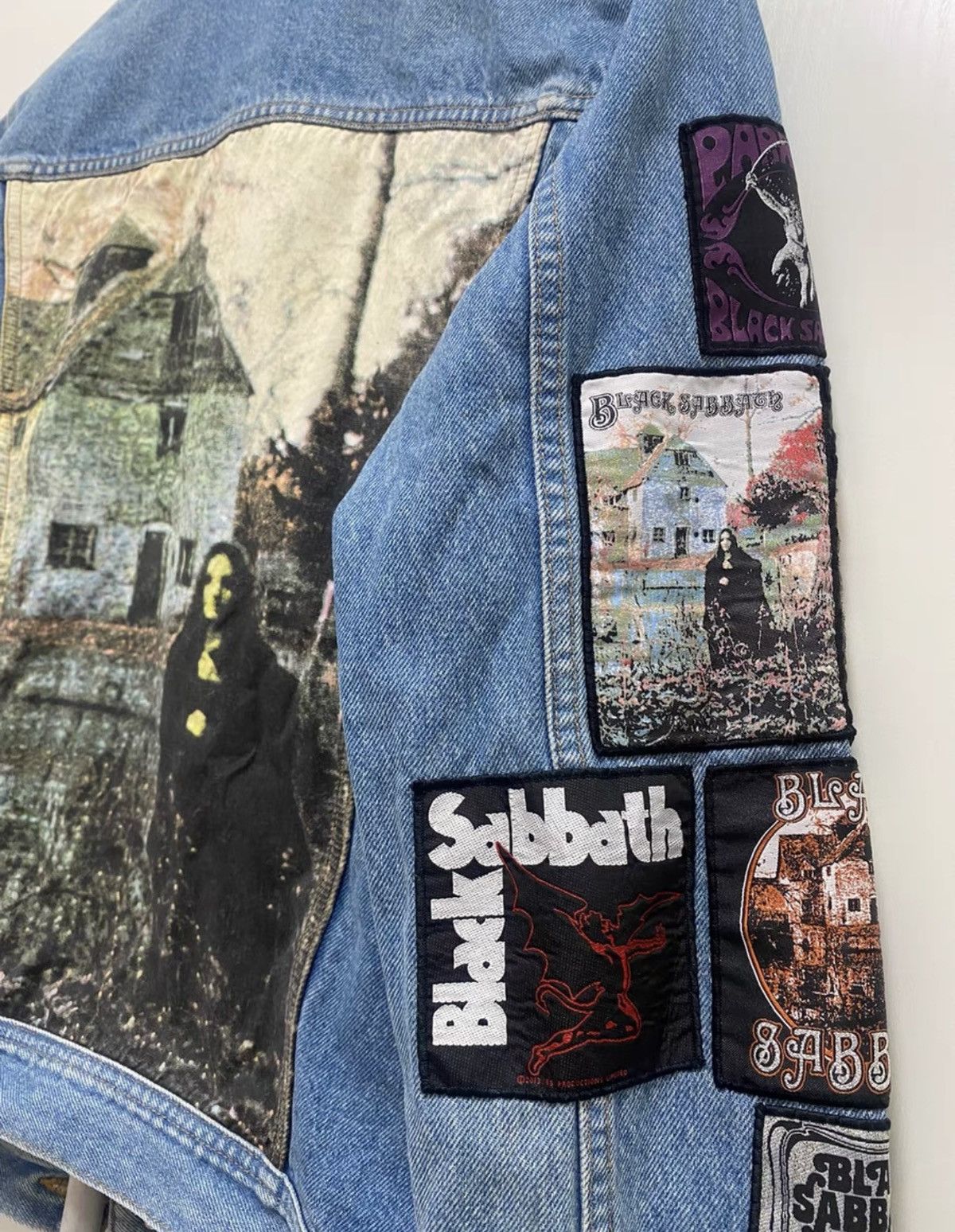 Supreme Supreme black sabbath denim Trucker custom patches Jacket Size US M / EU 48-50 / 2 - 7 Thumbnail
