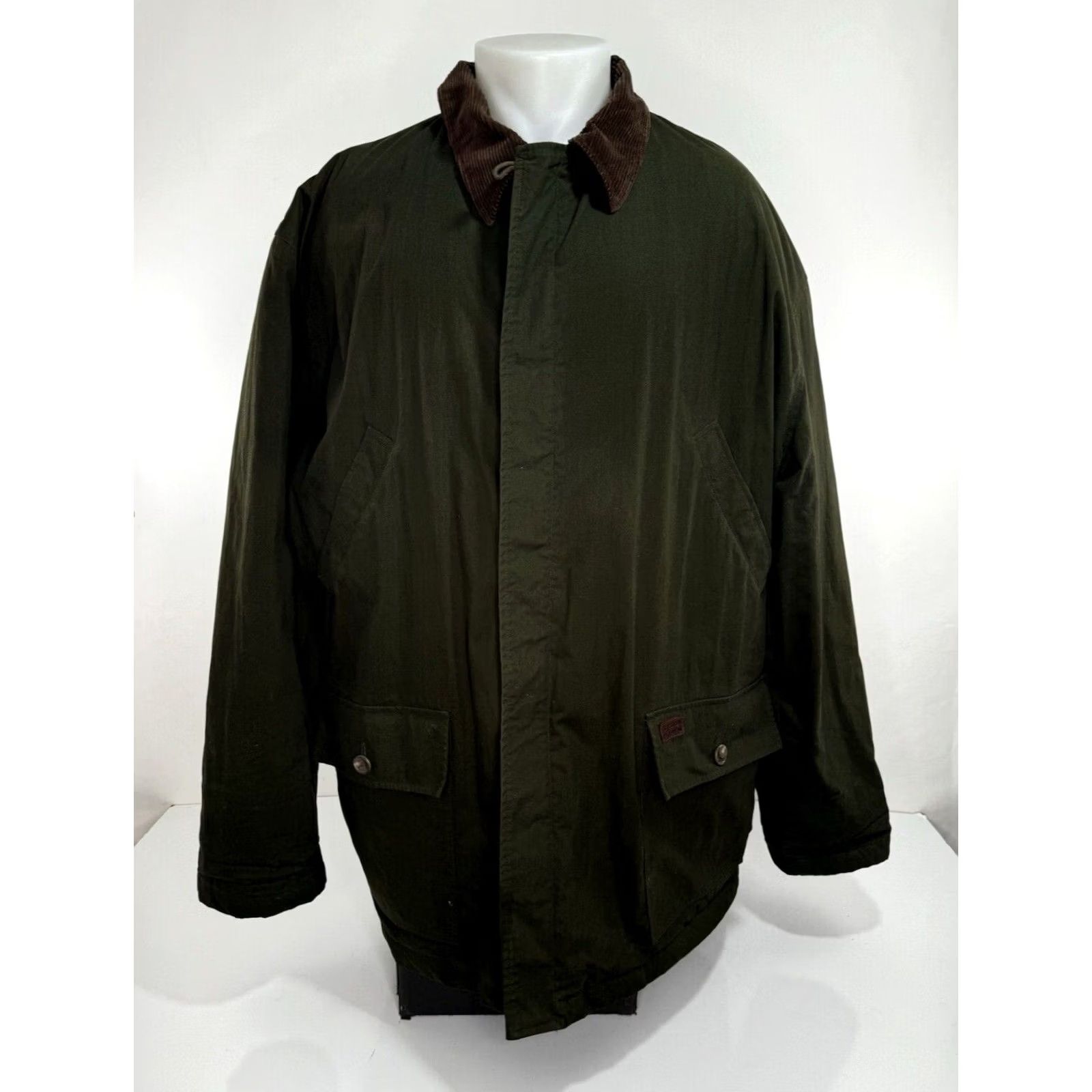Ralph Lauren Ralph Lauren Ranch Field Chore Barn Jacket Mens 2XL Cotton Blend Green Canvas Sketch Ranch Tech N/A Size US XXL / EU 58 / 5 - 2 Thumbnail