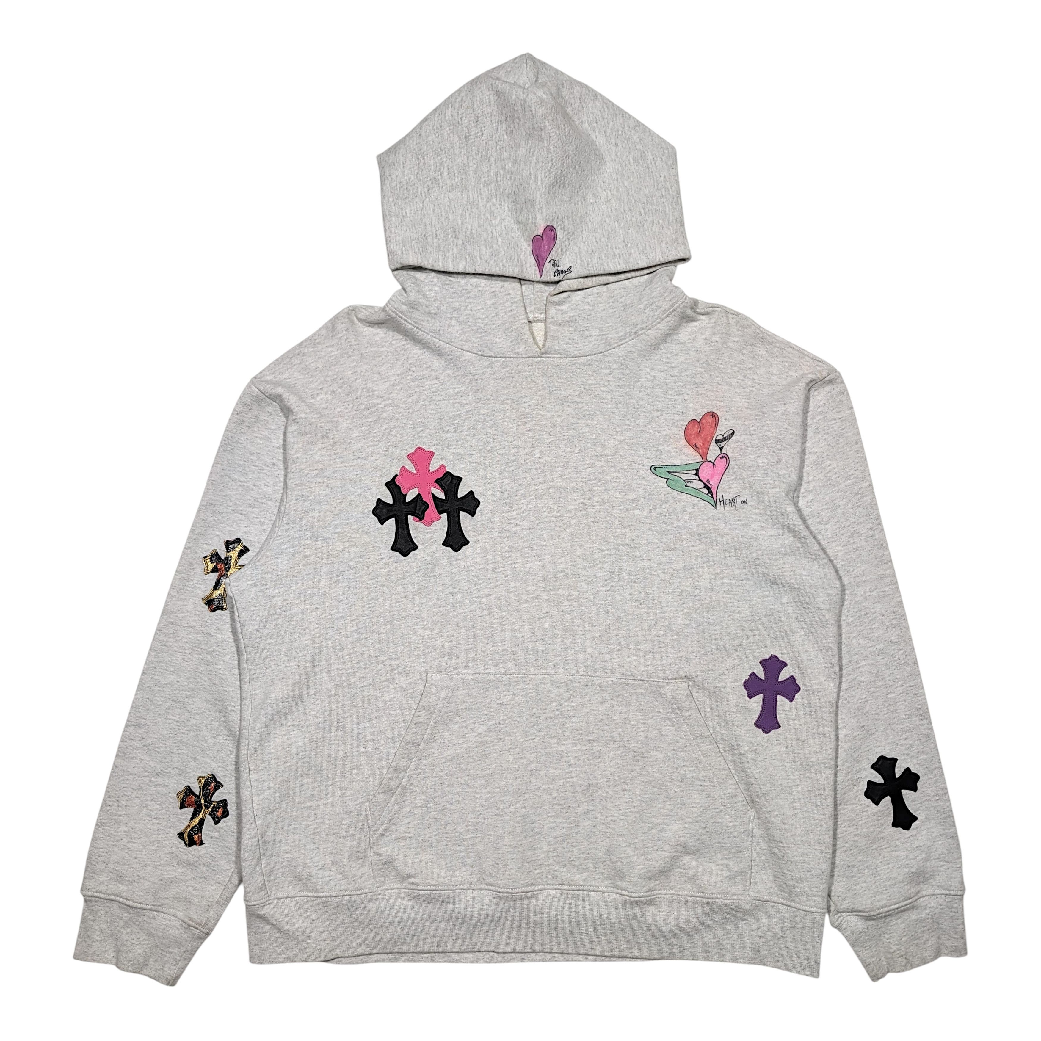 Chrome Hearts Multi Cross Matty Boy Chrome Hearts Patch Hoodie Grey 2021 Size US XL / EU 56 / 4 - 1 Thumbnail