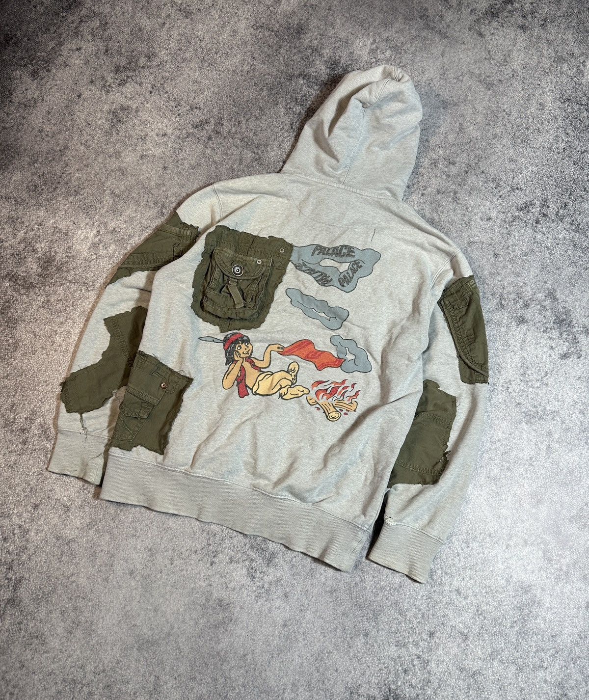 Palace Custom Palace Logo Hoodie Streetwear Rare Casual Style USA M Size US M / EU 48-50 / 2 - 5 Thumbnail