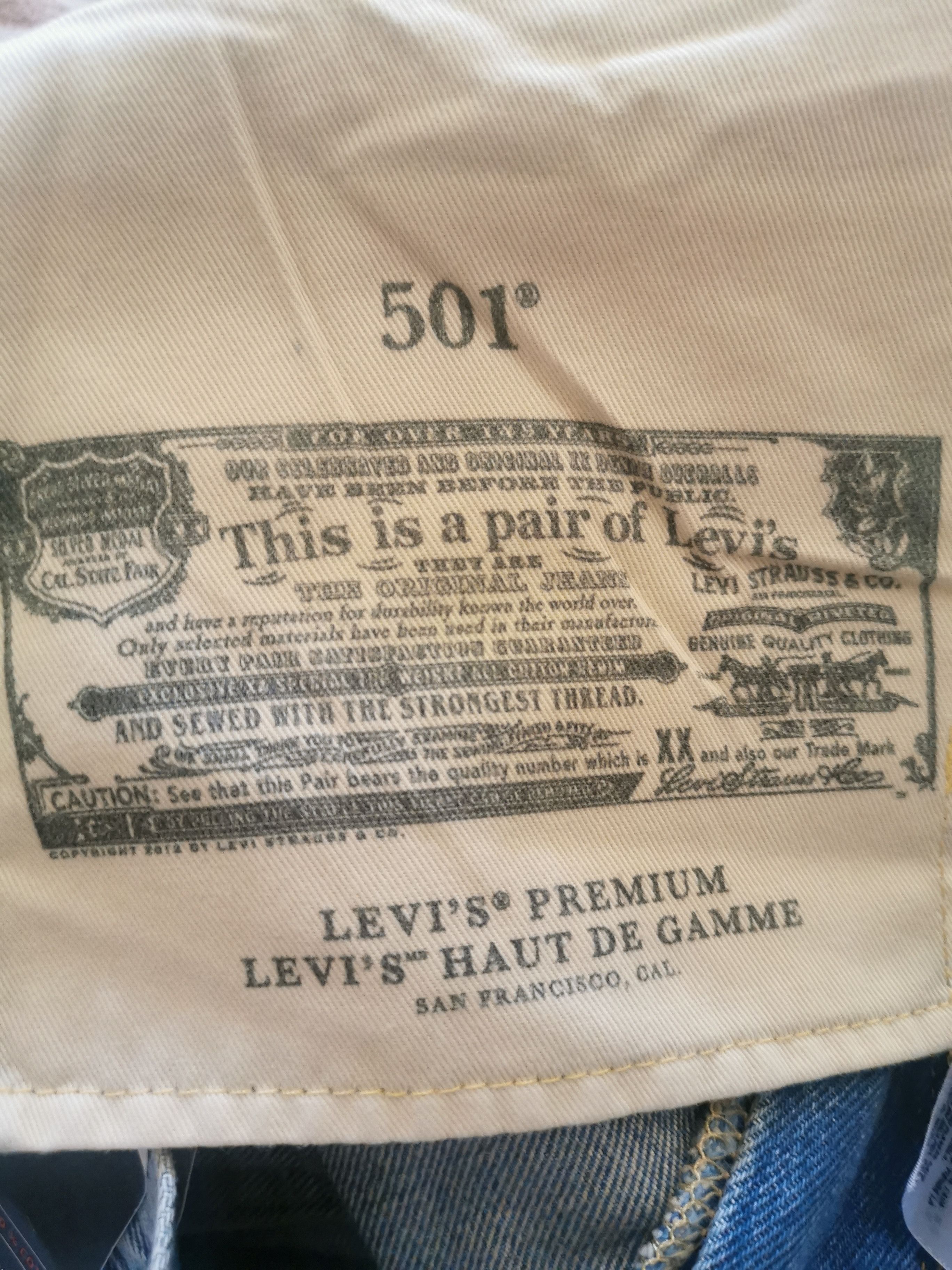 Levi's Levi's patchwork jeans/denim/trousers/pants bnwt Size US 30 / EU 46 - 7 Thumbnail