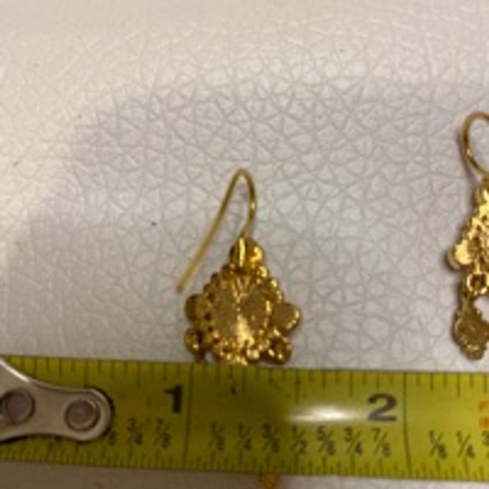 Other Vintage Boho Bollywood Glam Gold Chandelier Drop Earrings Size ONE SIZE - 7 Thumbnail
