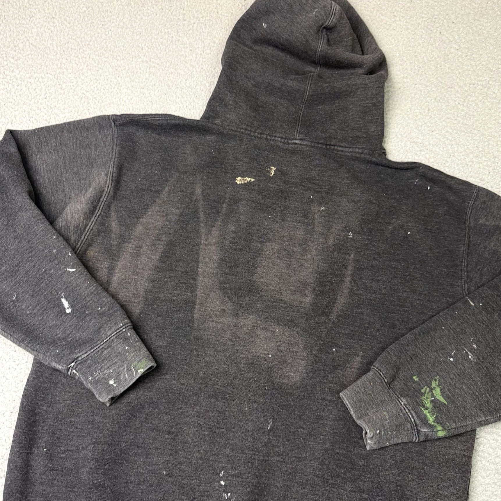 Vintage VINTAGE Osiris Sweatshirt Hoodie Mens L Gray Graphic Print Distressed Skating 90s Hip Hop Classic Sports Hipster Pullover Mens Size US L / EU 52-54 / 3 - 7 Thumbnail