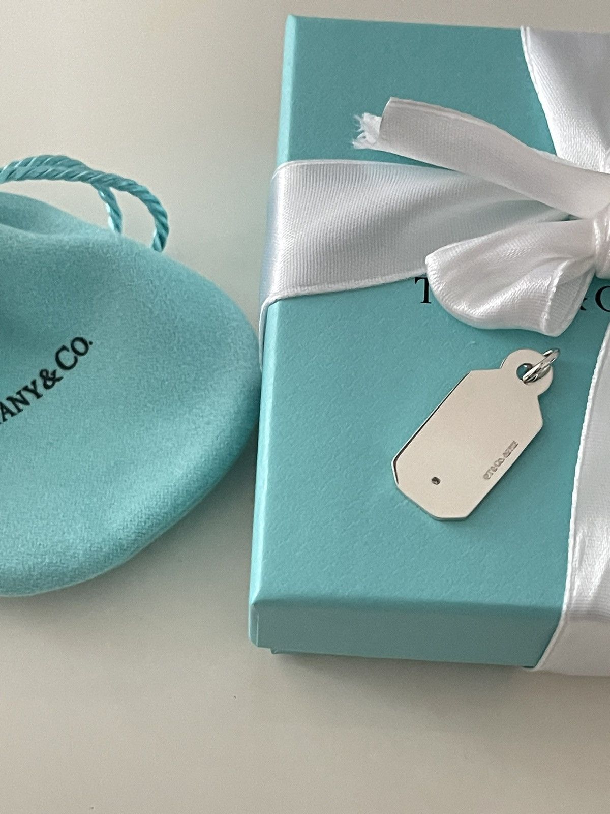 Tiffany & Co. Tiffany & Co. Dog tag with Diamond in Sterling Silver NEW Size ONE SIZE - 5 Thumbnail