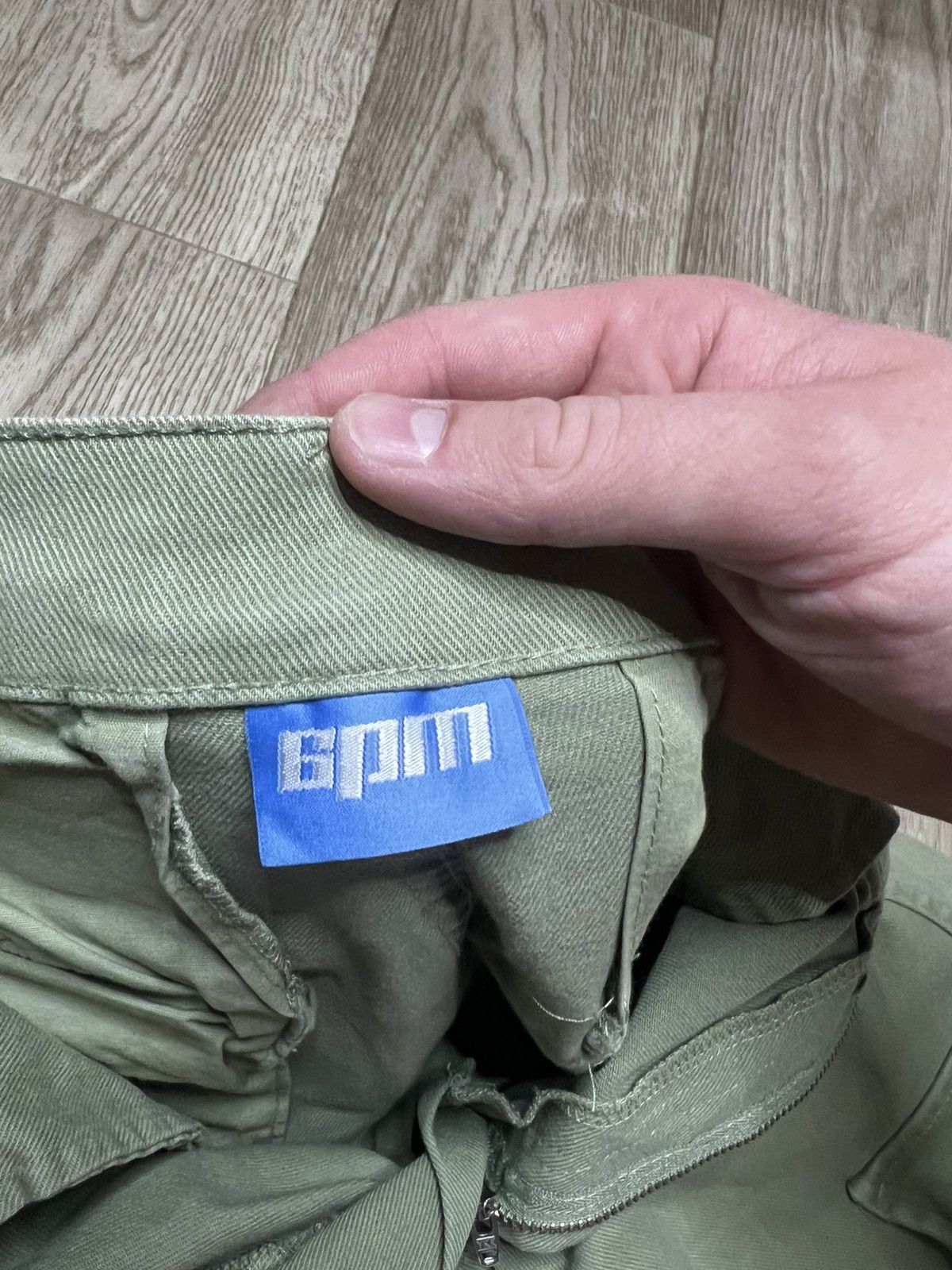 Japanese Brand 6pm Cargo Pants Denim Multipocket Grunge Y2K Size US 32 / EU 48 - 11 Thumbnail