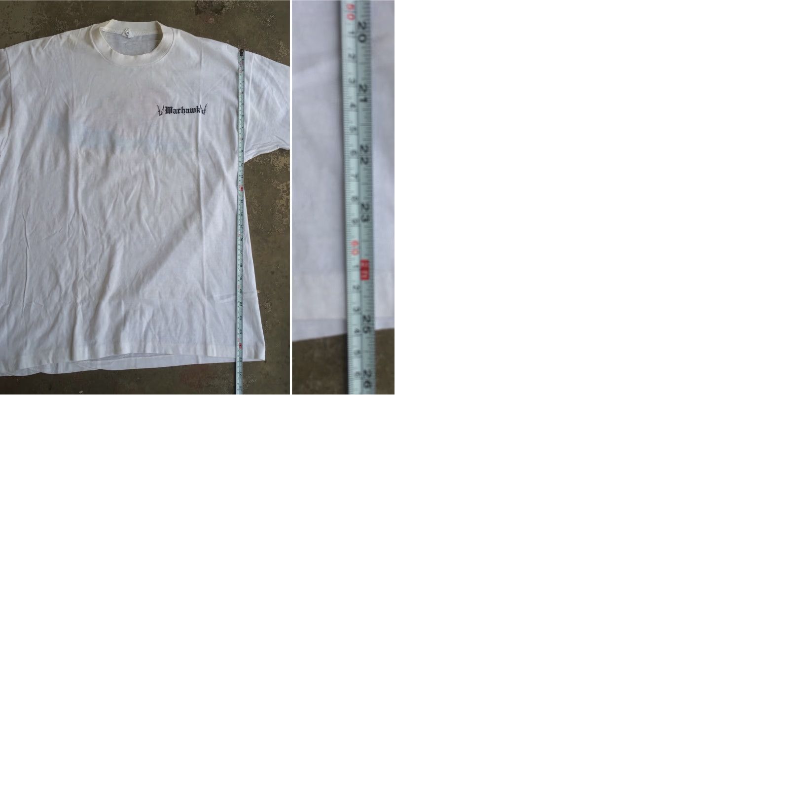 Vintage VINTAGE Belton Curtiss Warhawk Aviation 87 T-Shirt Made In USA XL 46 48 1980s 80s White Mens Short Sleeve Graphic Tee Size US XL / EU 56 / 4 - 9 Thumbnail