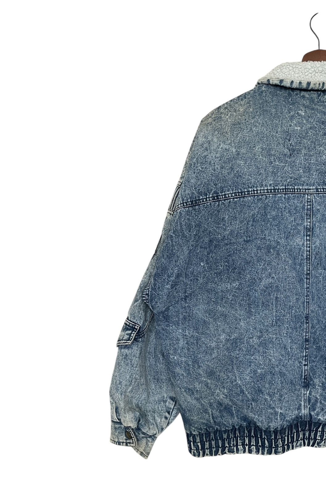 If Six Was Nine × Japanese Brand Vintage Japanese Brand Combat Weapon Fur Denim Jacket 1990s Size US M / EU 48-50 / 2 - 5 Thumbnail