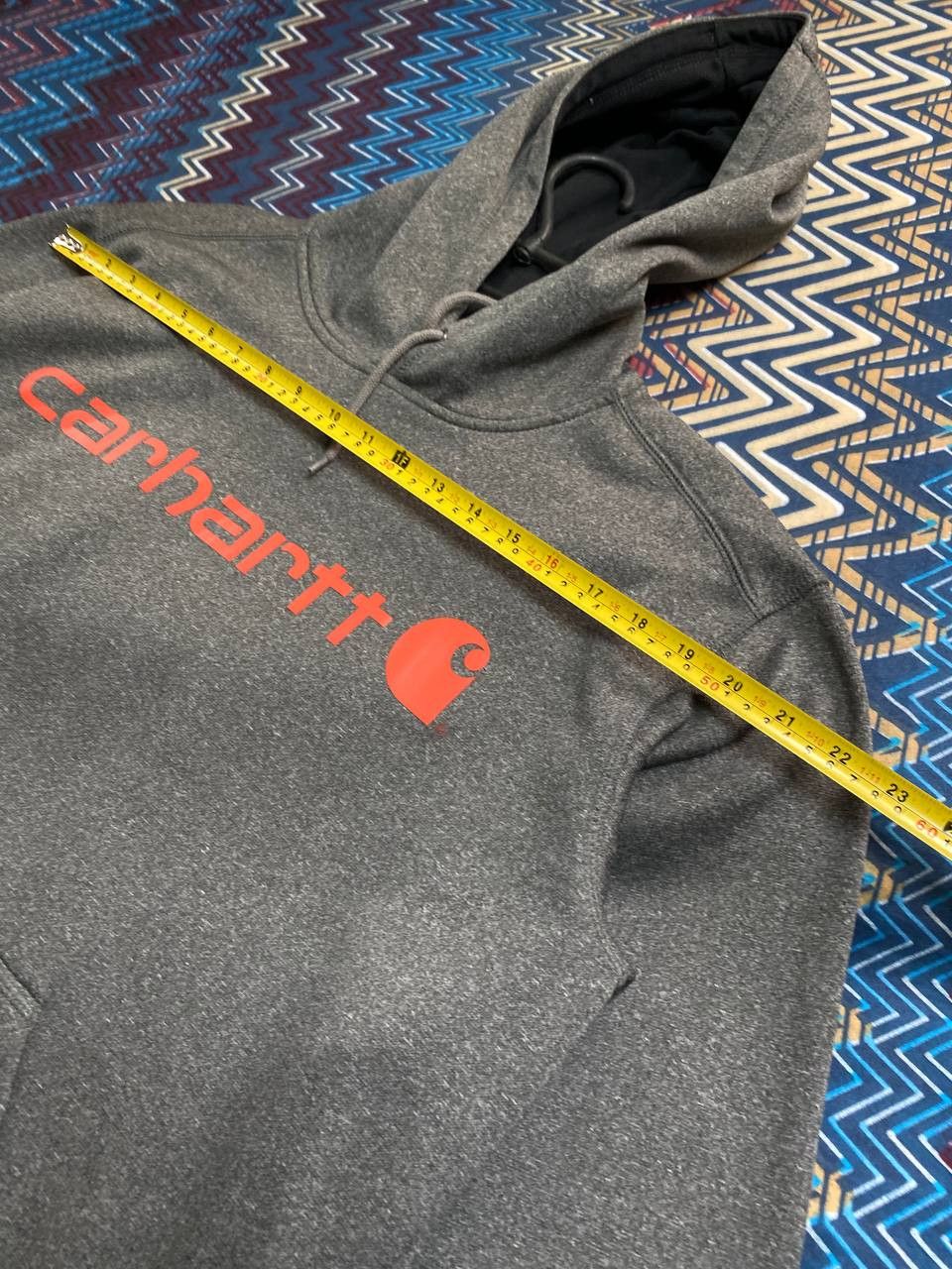 Carhartt × Vintage Carhartt Vintage Workers Distressed Faded Y2K Hoodie Size US L / EU 52-54 / 3 - 5 Thumbnail