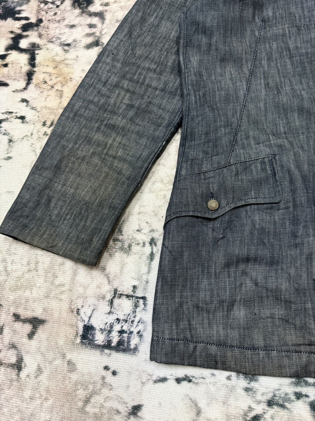 Miu Miu Vintage 00s Miumiu Denim Jacket Size US S / EU 44-46 / 1 - 4 Thumbnail