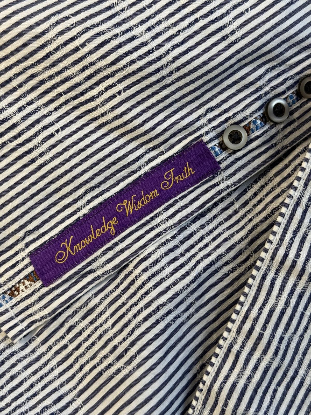 Robert Graham Robert Graham Striped LS Button Downs Embroidered - L Size US L / EU 52-54 / 3 - 5 Thumbnail