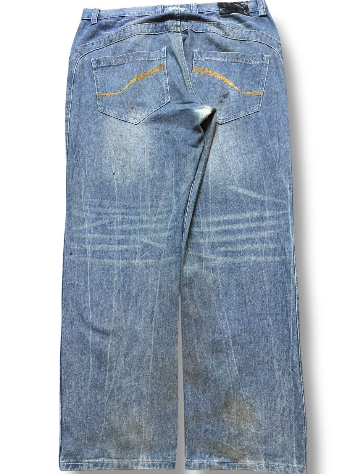 Ecko Unltd. Vintage Ecko Unltd. Baggy Wide Leg Skater Denim Size US 39 - 6 Thumbnail
