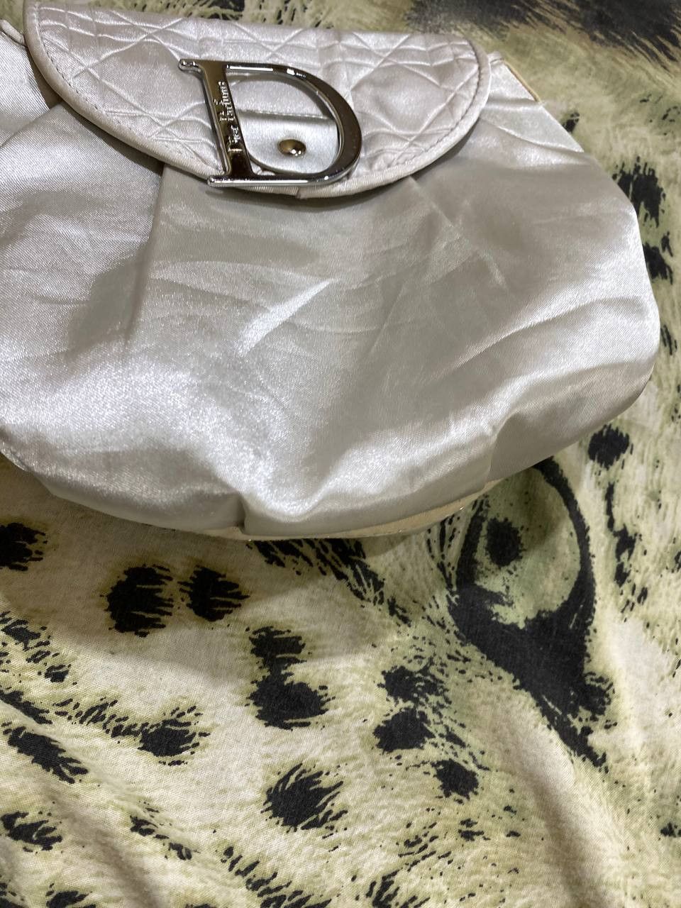 Dior Dior cosmetic small bag metallic logo pouch parfums Size ONE SIZE - 9 Thumbnail