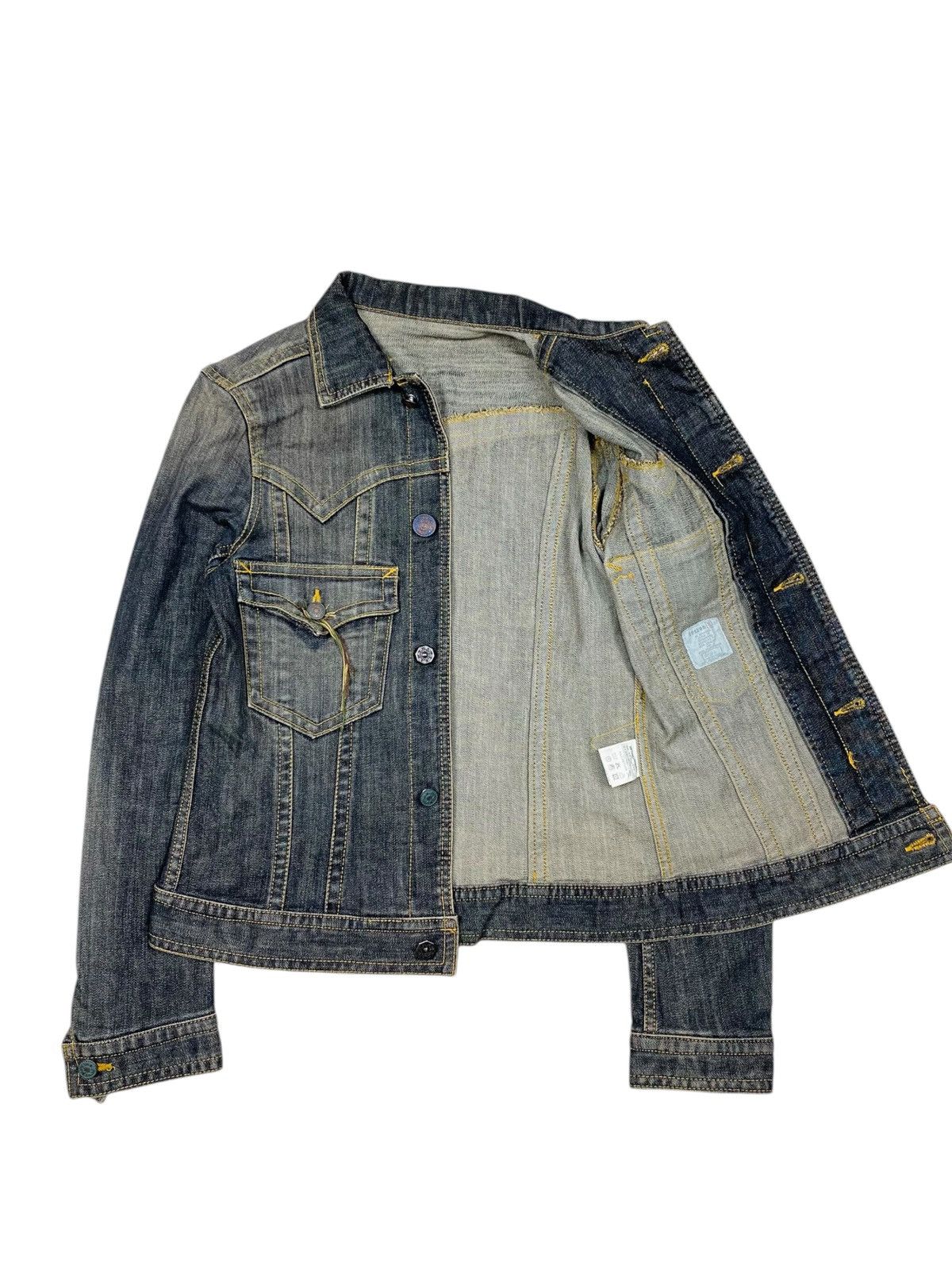 291295=Homme 291295=Homme - Ethnic Denim Jacket Size US M / EU 48-50 / 2 - 4 Thumbnail